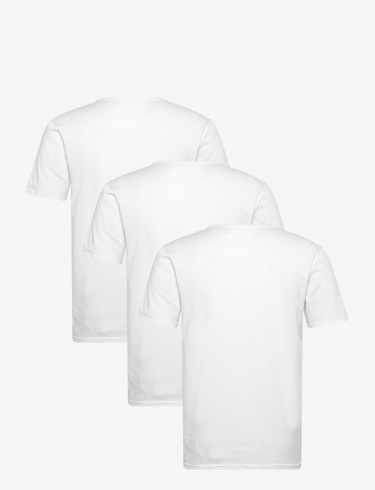 Tommy Hilfiger - STRETCH CN TEE SS 3PACK - multipack t-shirts - white white white - 2