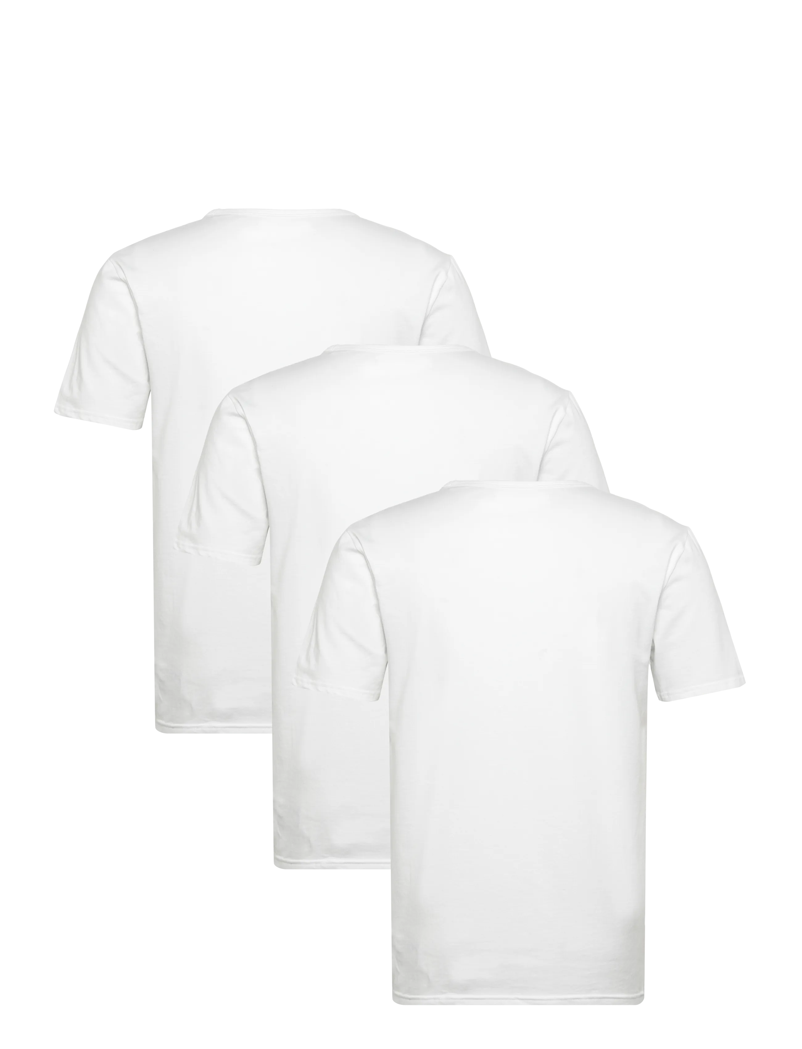 Tommy Hilfiger - STRETCH CN TEE SS 3PACK - multipack t-shirts - white white white - 2
