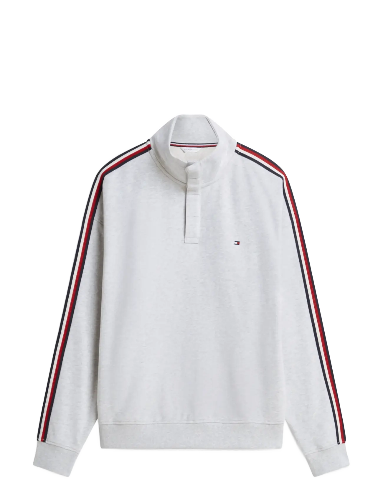 Tommy Hilfiger - HALF BUTTON DOWN - ice grey heather - 1