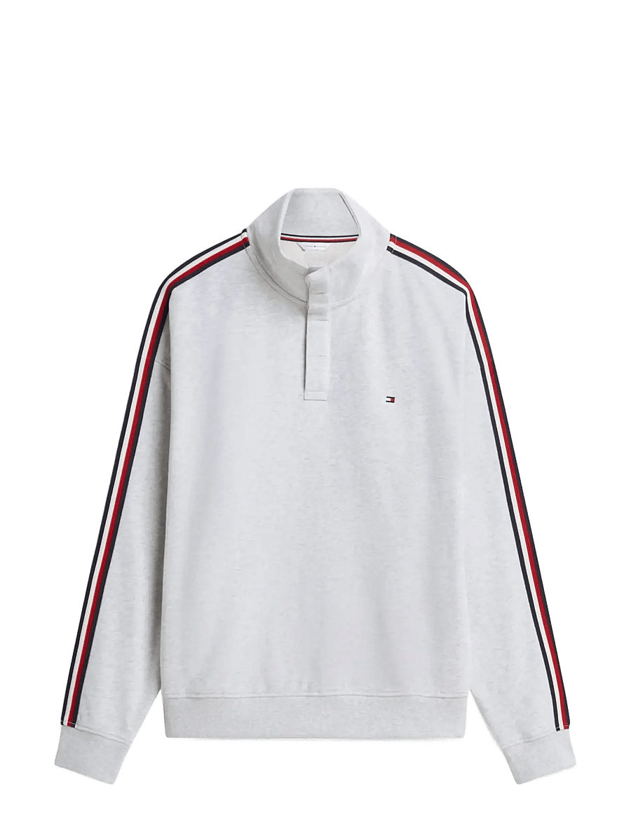 Tommy Hilfiger - HALF BUTTON DOWN - ice grey heather - 1