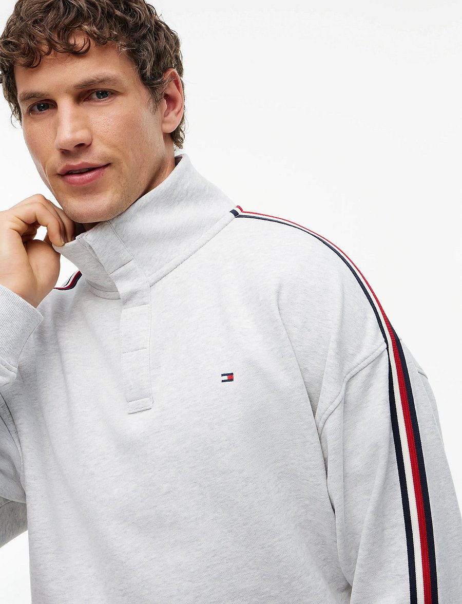 Tommy Hilfiger - HALF BUTTON DOWN - ice grey heather - 3