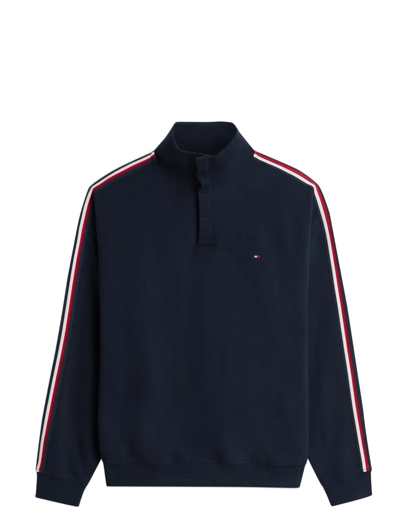 Tommy Hilfiger - HALF BUTTON DOWN - sweatshirts - navy blue - 1