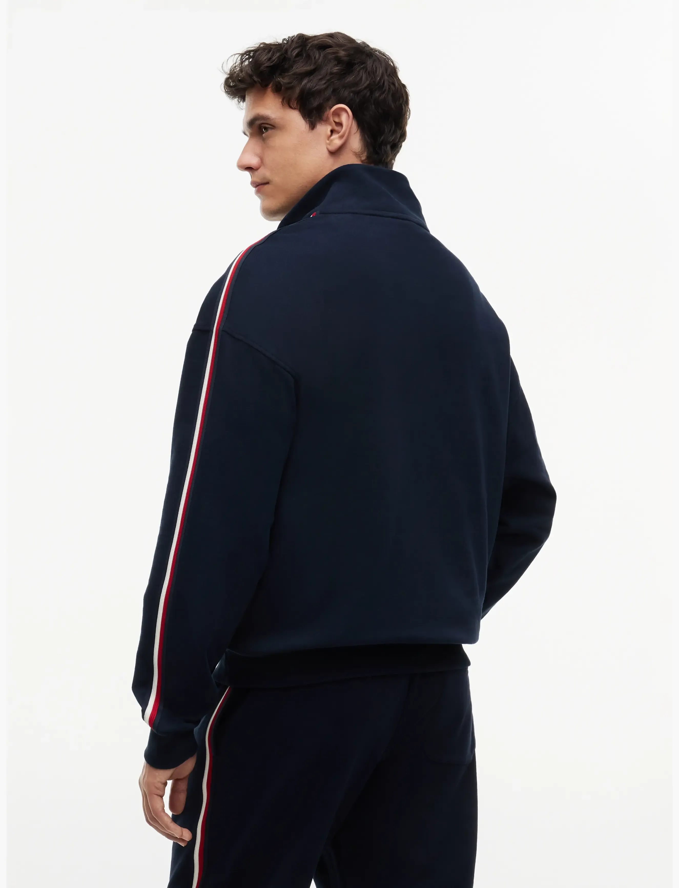 Tommy Hilfiger - HALF BUTTON DOWN - sweatshirts - navy blue - 2