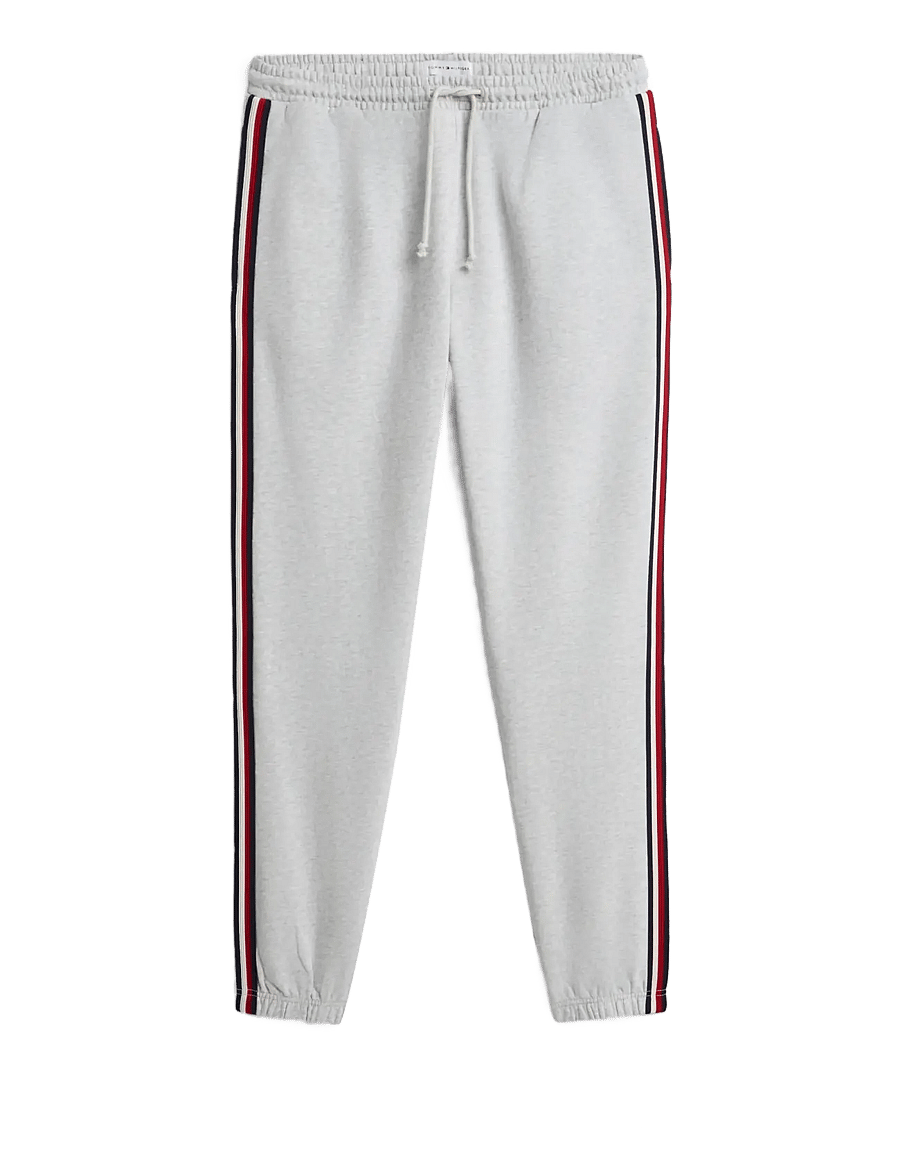 Tommy Hilfiger - TRACK PANT - jogginghosen - ice grey heather - 0