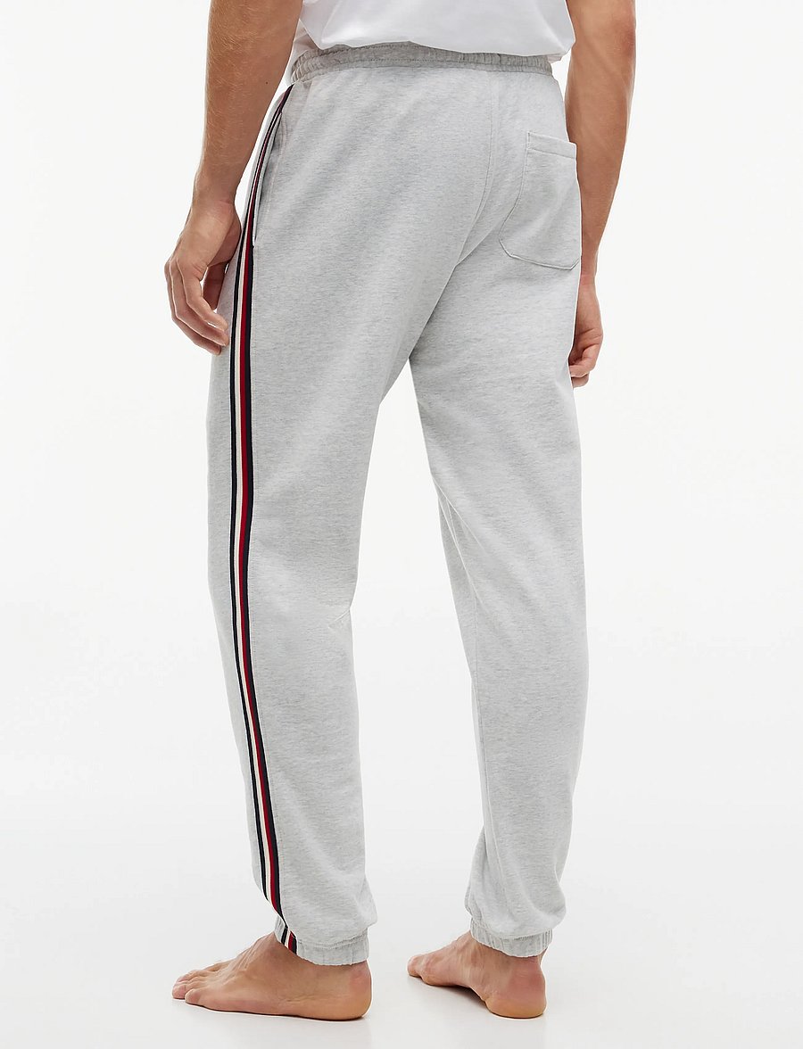 Tommy Hilfiger - TRACK PANT - jogginghosen - ice grey heather - 1