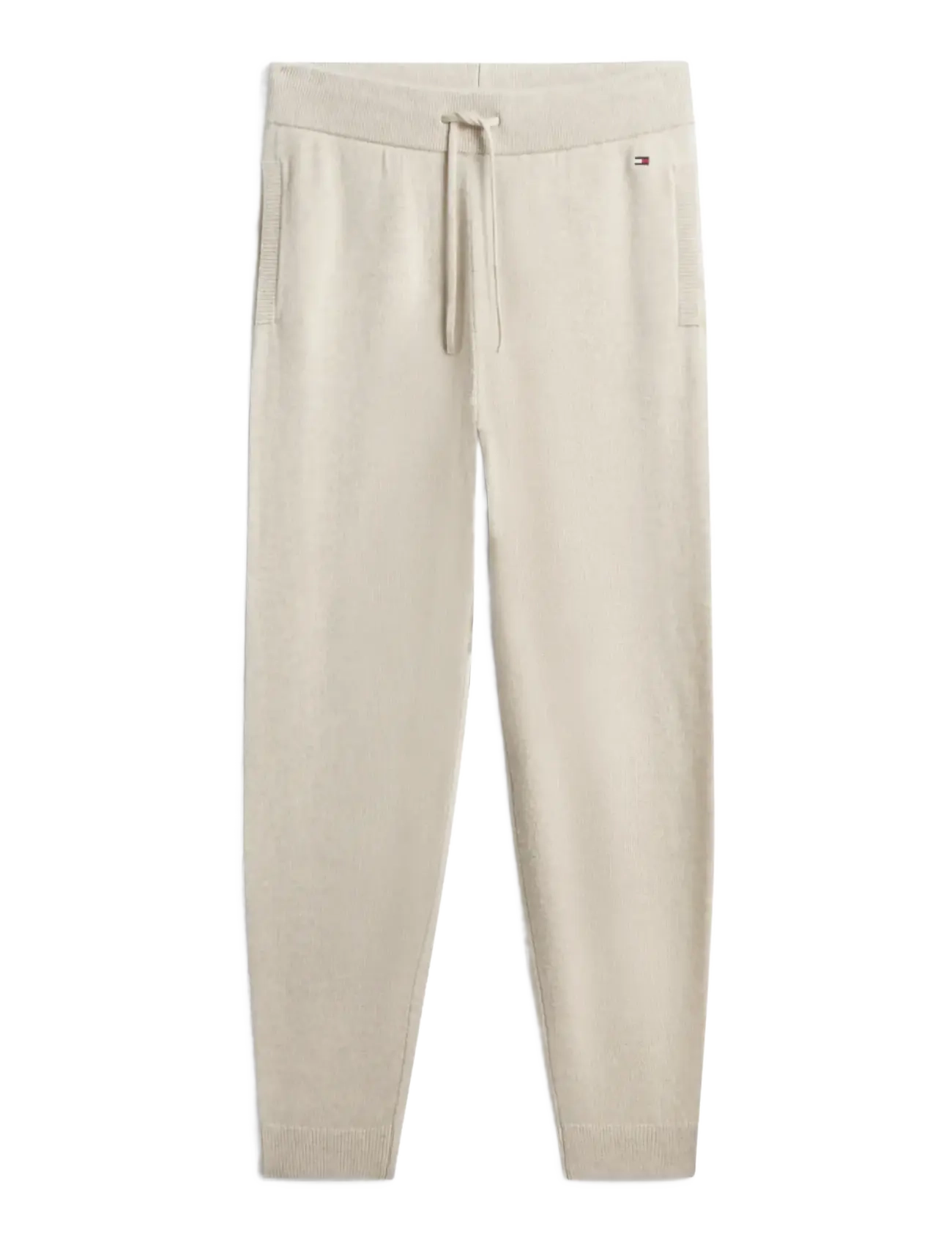 Tommy Hilfiger PANTS - New arrivals - HEATHER OATMILK / cream