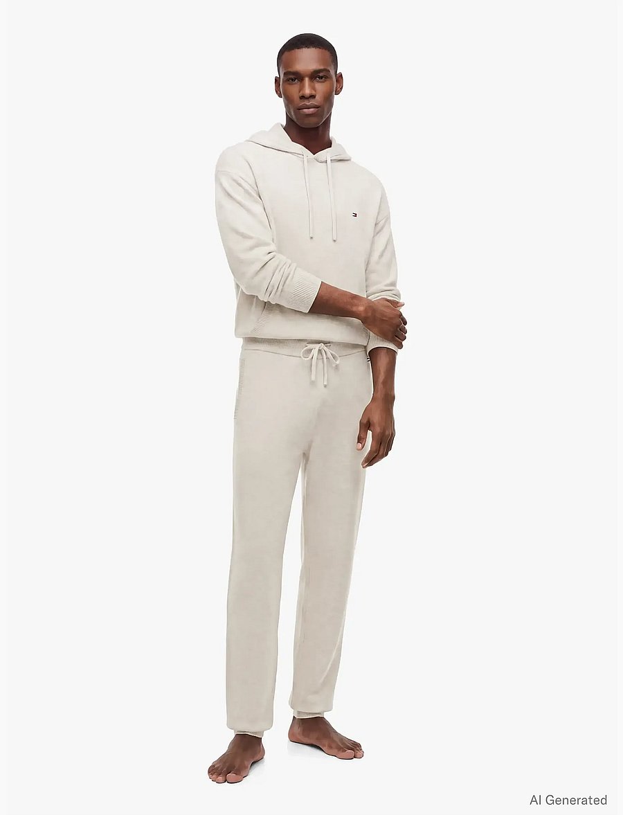 Tommy Hilfiger - PANTS - heather oatmilk - 3