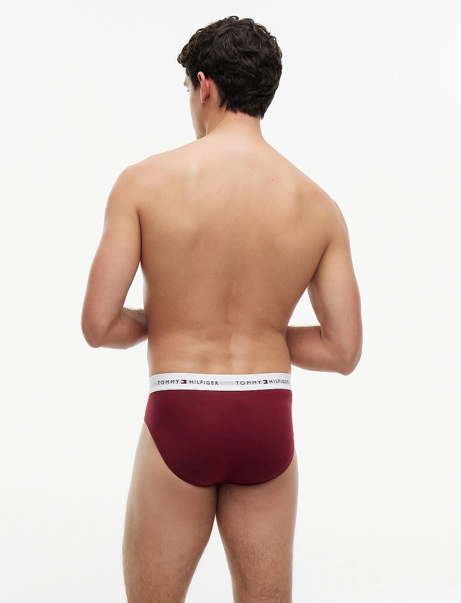 Tommy Hilfiger - 5P BRIEF - multipack underbukser - md rd crb nv lt gr hthr burg no bl - 4