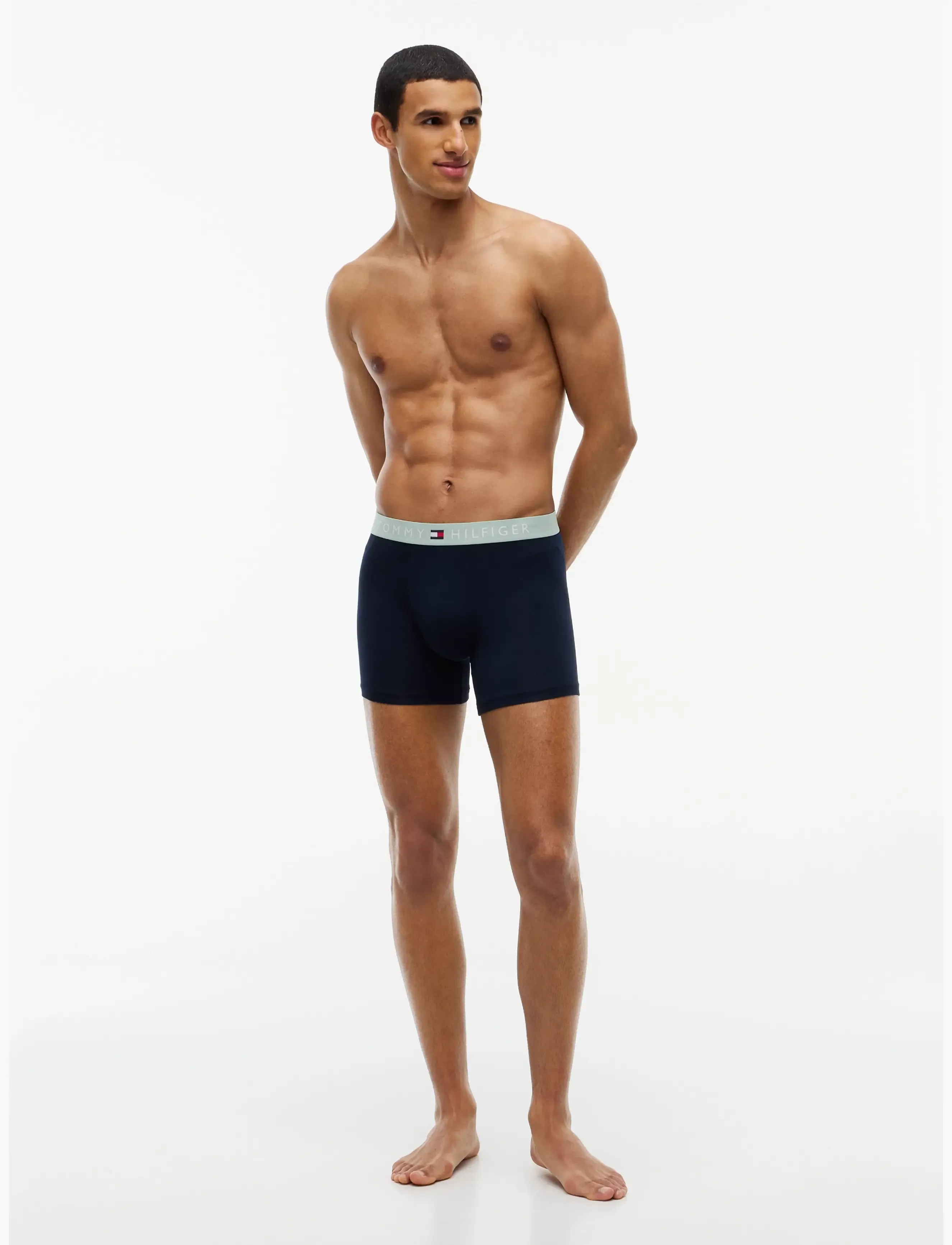 Tommy Hilfiger - 3P BOXER BRIEF WB - bokserid - nb  saf canvas mnty grey deep spru - 2