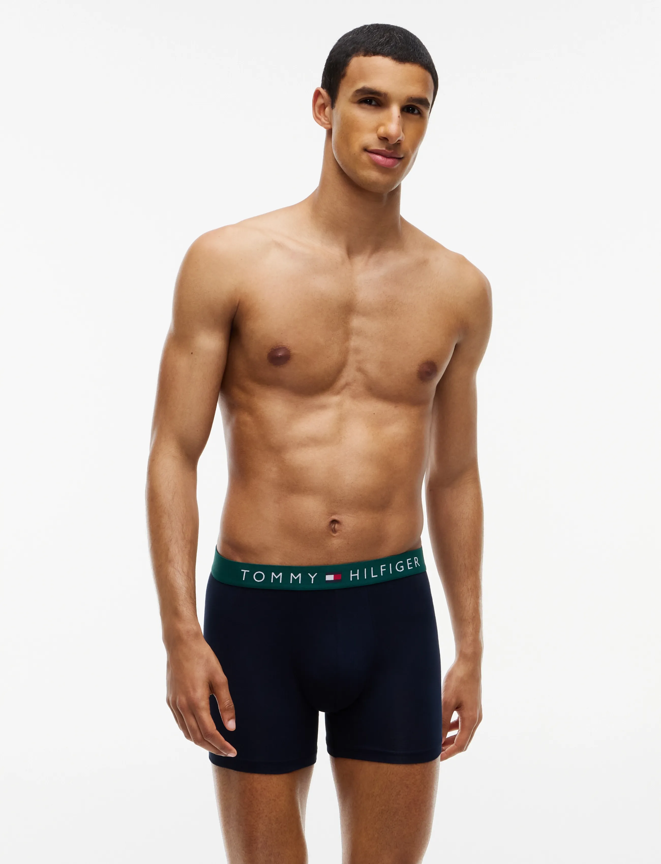 Tommy Hilfiger - 3P BOXER BRIEF WB - bokserid - nb  saf canvas mnty grey deep spru - 4