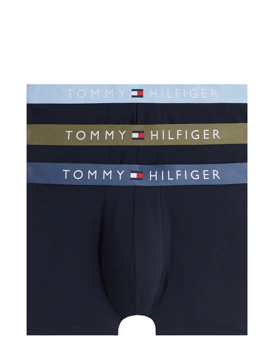 Tommy Hilfiger - 3P BOXER BRIEF WB - nb util olive chamb blue aeg sea - 1