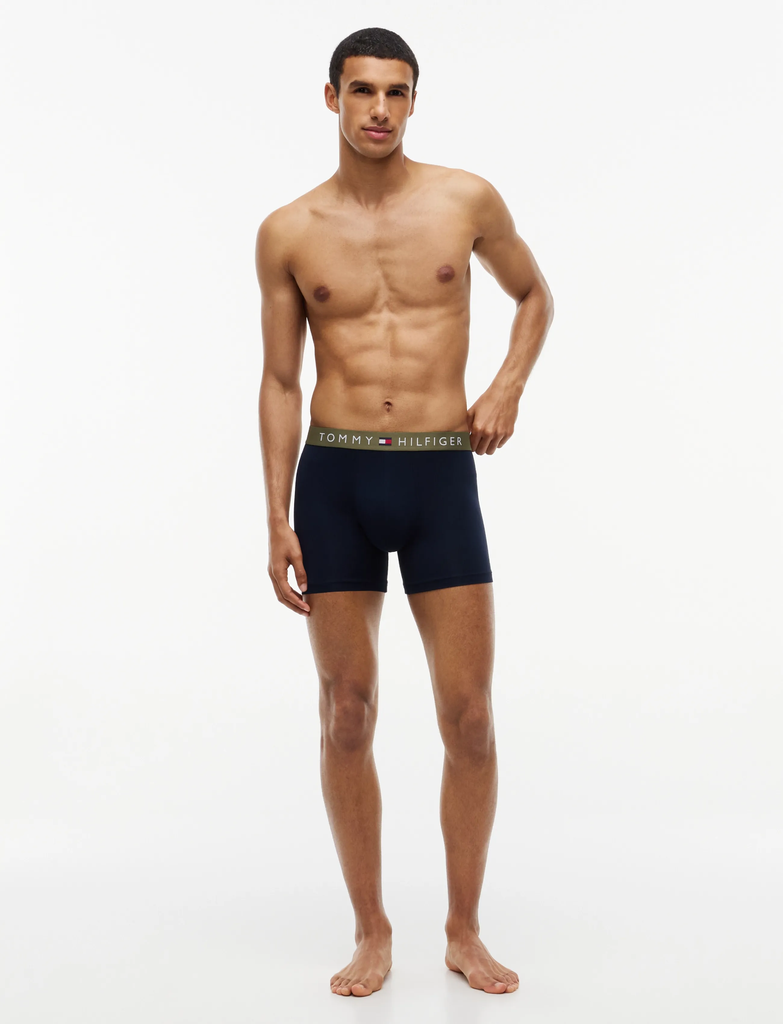 Tommy Hilfiger - 3P BOXER BRIEF WB - nb  util olive chamb blue aeg sea - 2