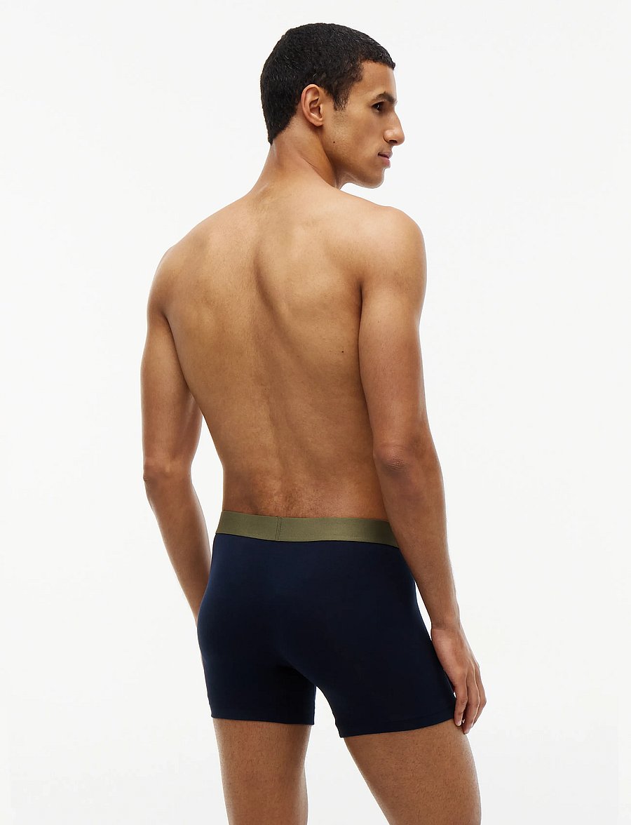 Tommy Hilfiger - 3P BOXER BRIEF WB - nb util olive chamb blue aeg sea - 4