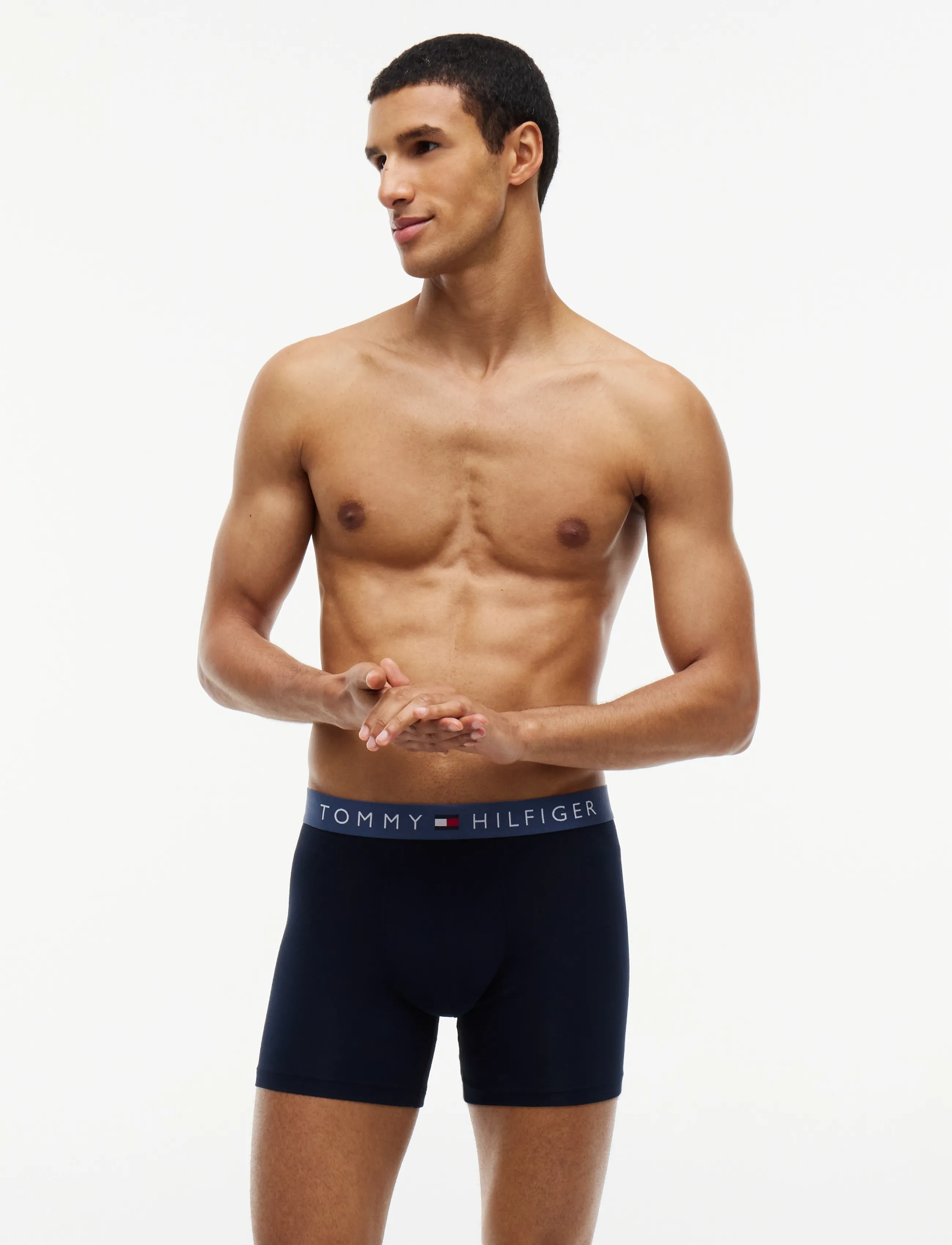 Tommy Hilfiger - 3P BOXER BRIEF WB - nb  util olive chamb blue aeg sea - 5