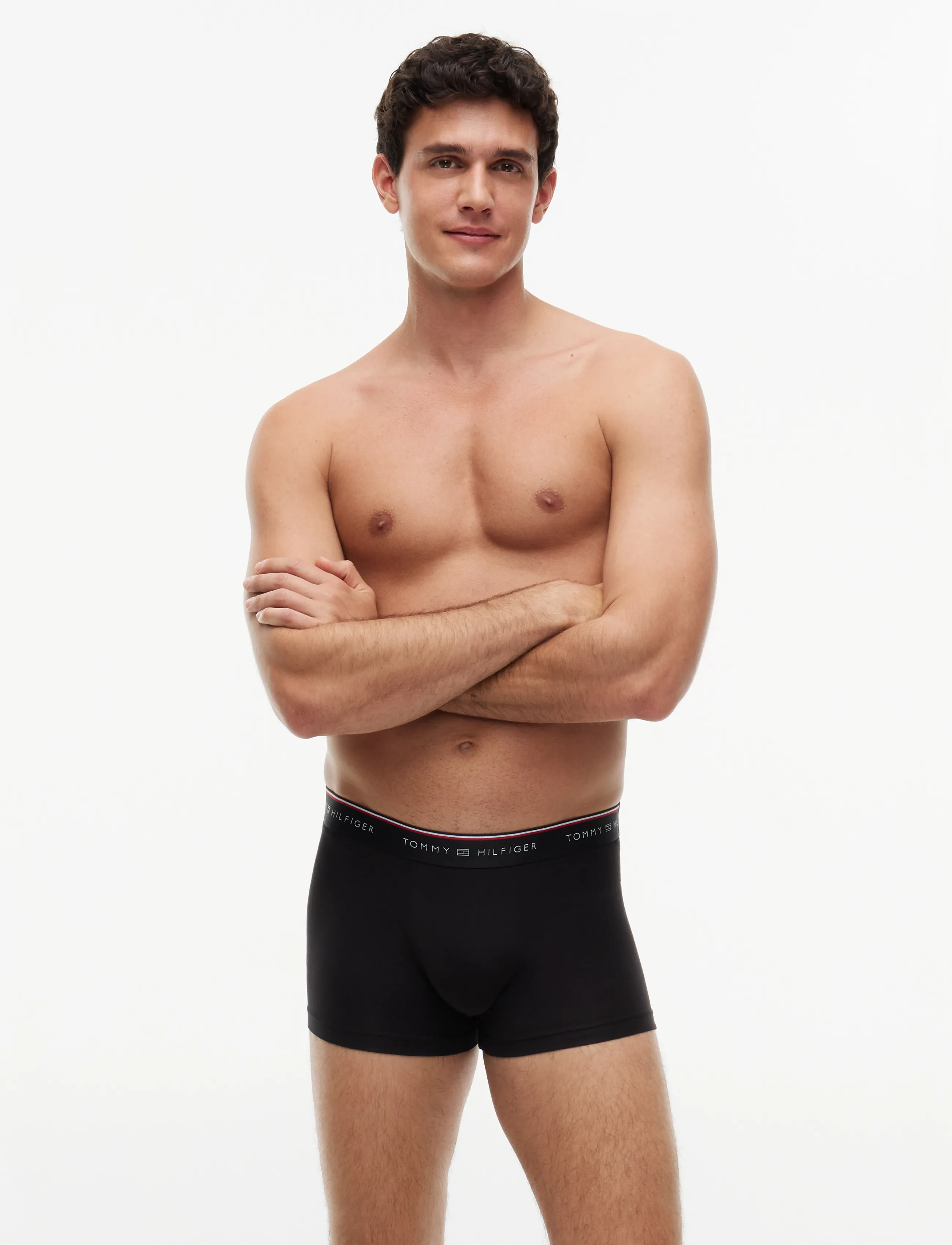 Tommy Hilfiger 3P TRUNK - Tommy Hilfiger - BLACK BLACK BLACK / black