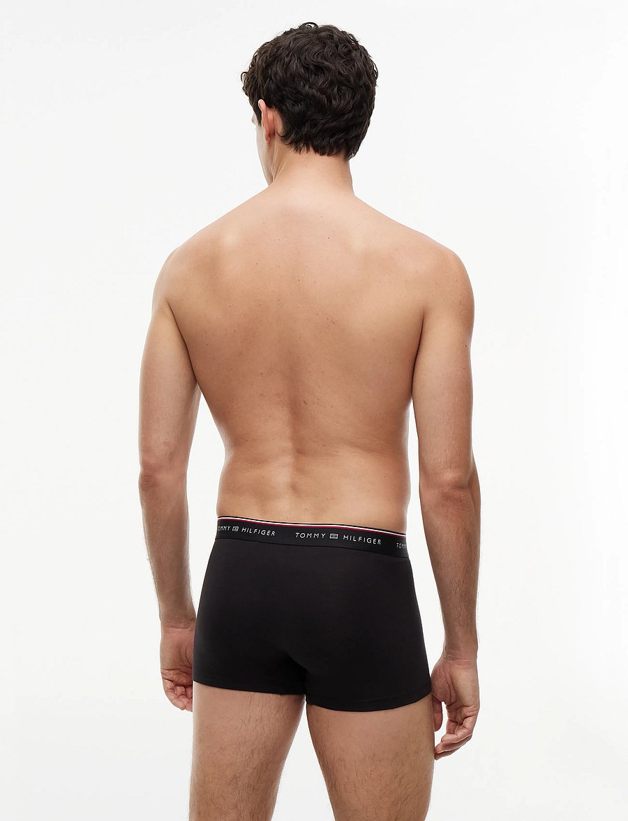 Tommy Hilfiger - 3P TRUNK - bokserid - black black black - 4