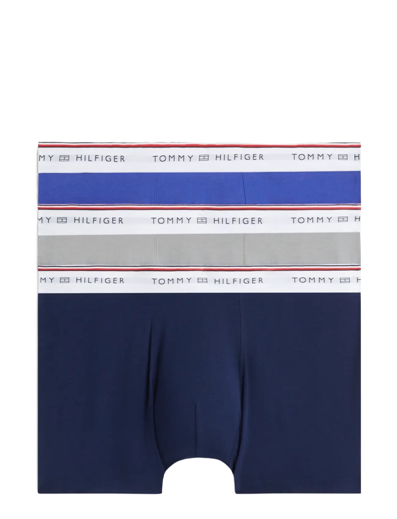 Tommy Hilfiger - 3P TRUNK - trunks - antique silv noble blue carbon navy - 1