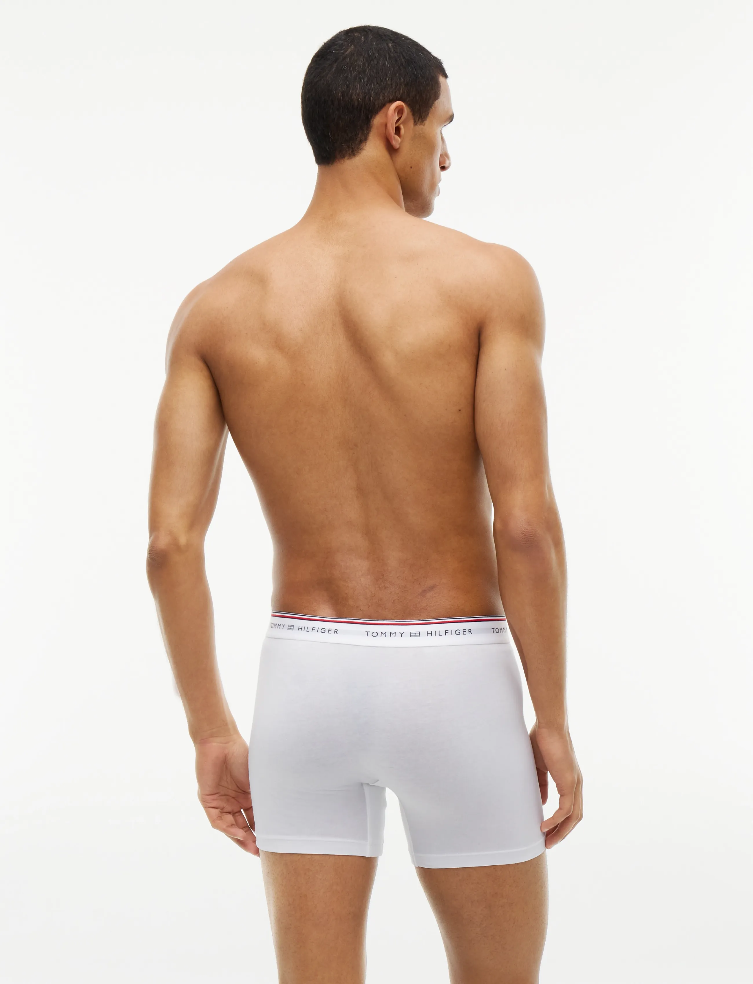 Tommy Hilfiger - 3P BOXER BRIEF - bokserid - white light grey heather black - 4
