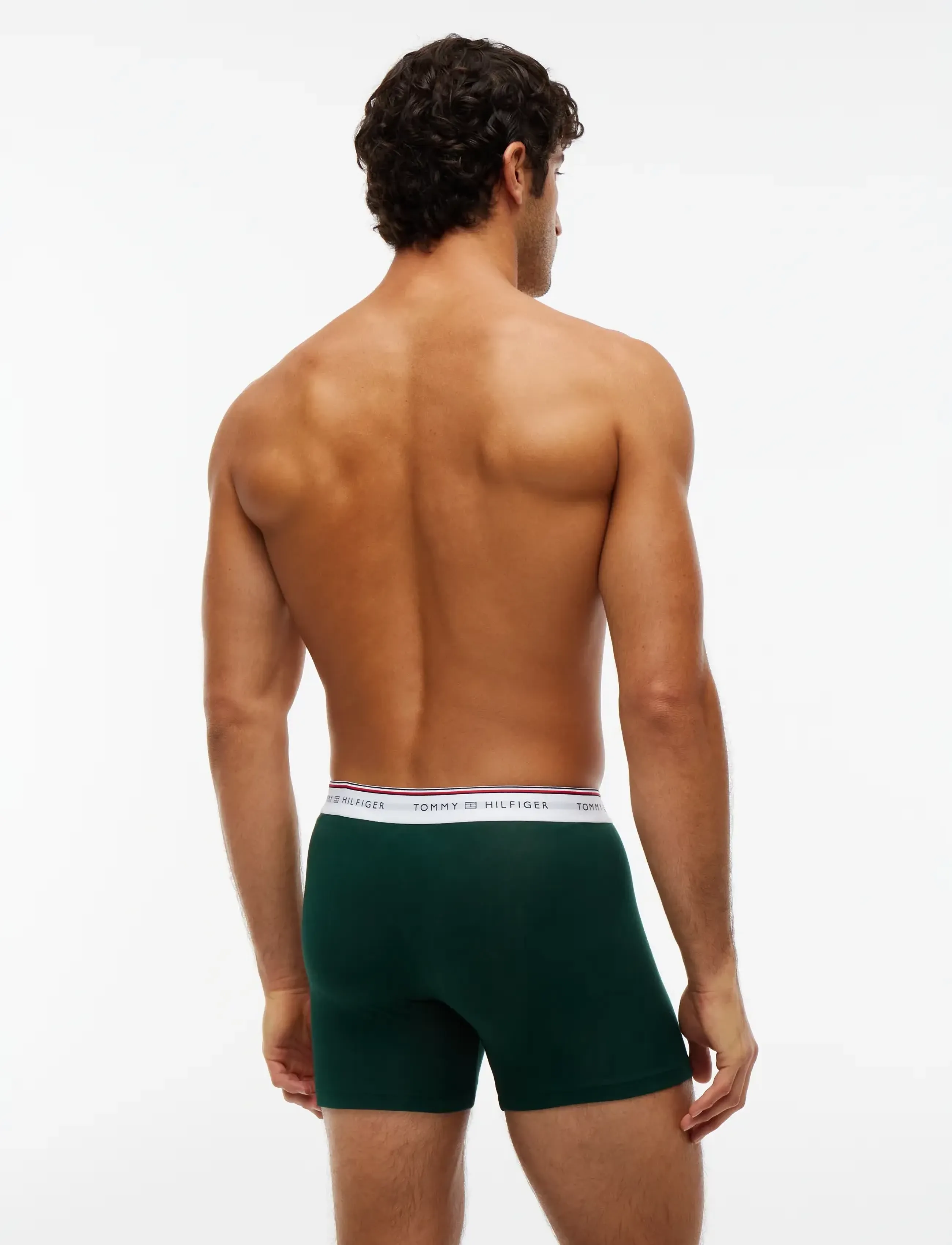 Tommy Hilfiger - 3P BOXER BRIEF - multipack underbukser - nocturnal green rich navy burgundy - 4