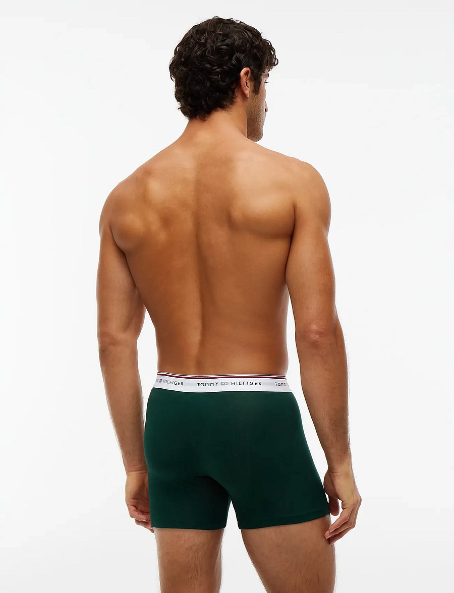 Tommy Hilfiger - 3P BOXER BRIEF - multipack underbukser - nocturnal green rich navy burgundy - 4