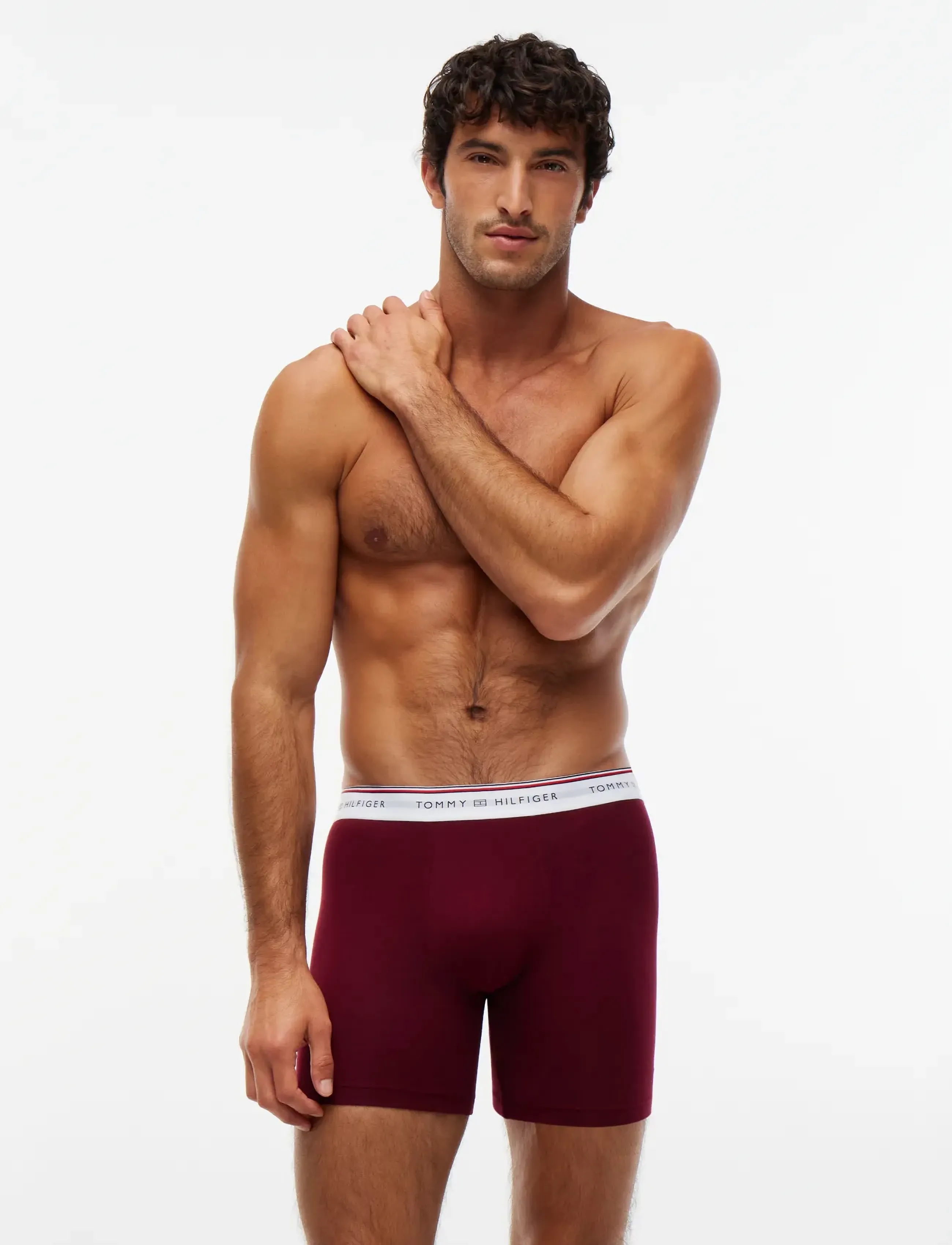 Tommy Hilfiger - 3P BOXER BRIEF - multipack underbukser - nocturnal green rich navy burgundy - 5