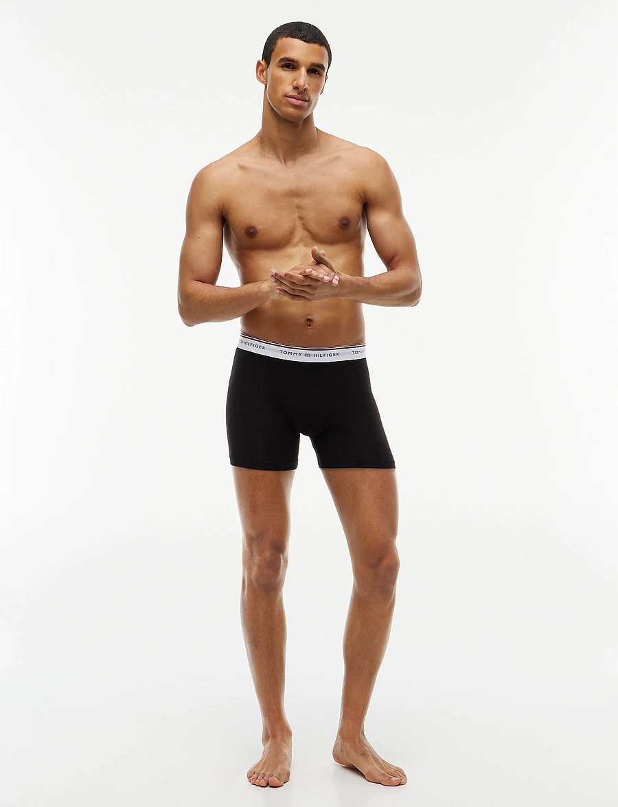 Tommy Hilfiger - 3P BOXER BRIEF - unterhosen im multipack - black black black - 2