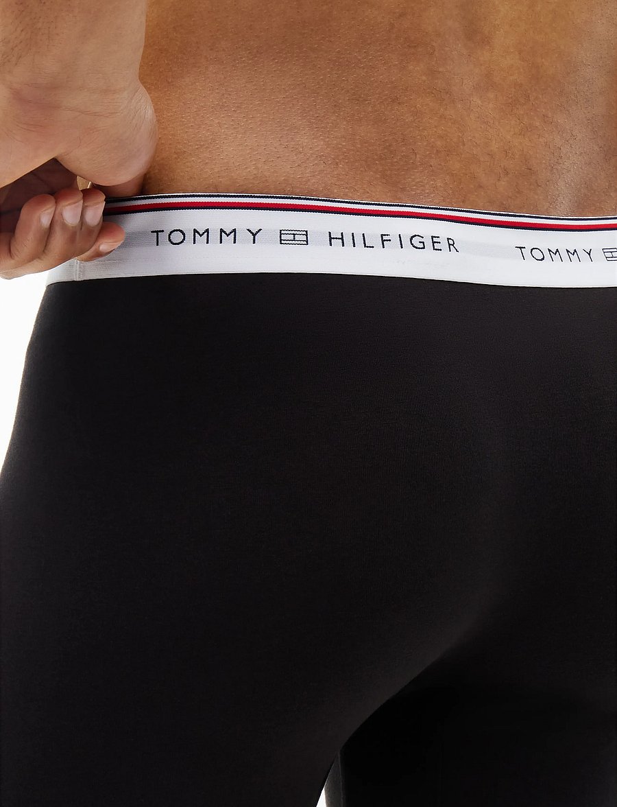Tommy Hilfiger - 3P BOXER BRIEF - unterhosen im multipack - black black black - 3