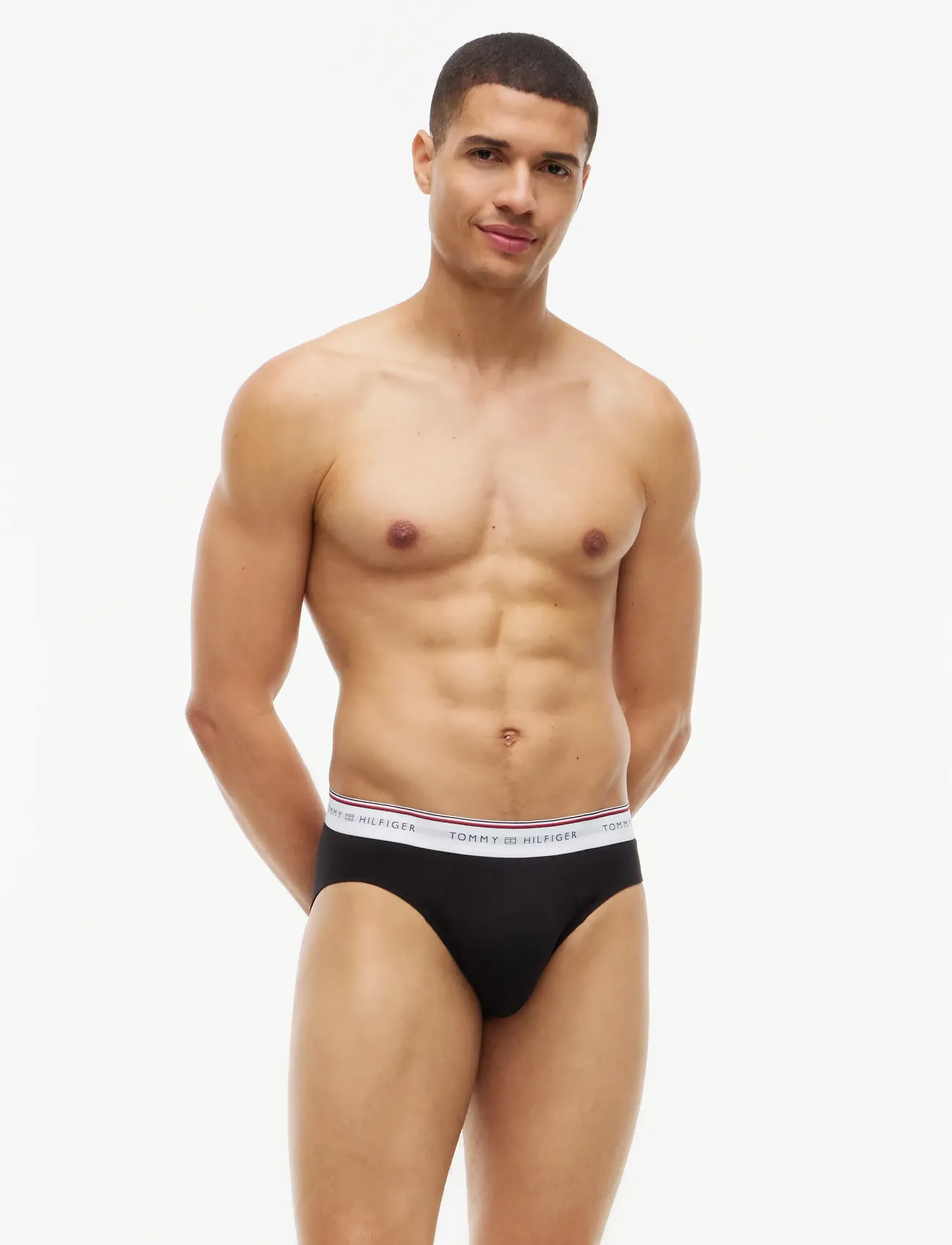 Tommy Hilfiger - 3P BRIEF - unterhosen im multipack - medium red black blue ink - 0
