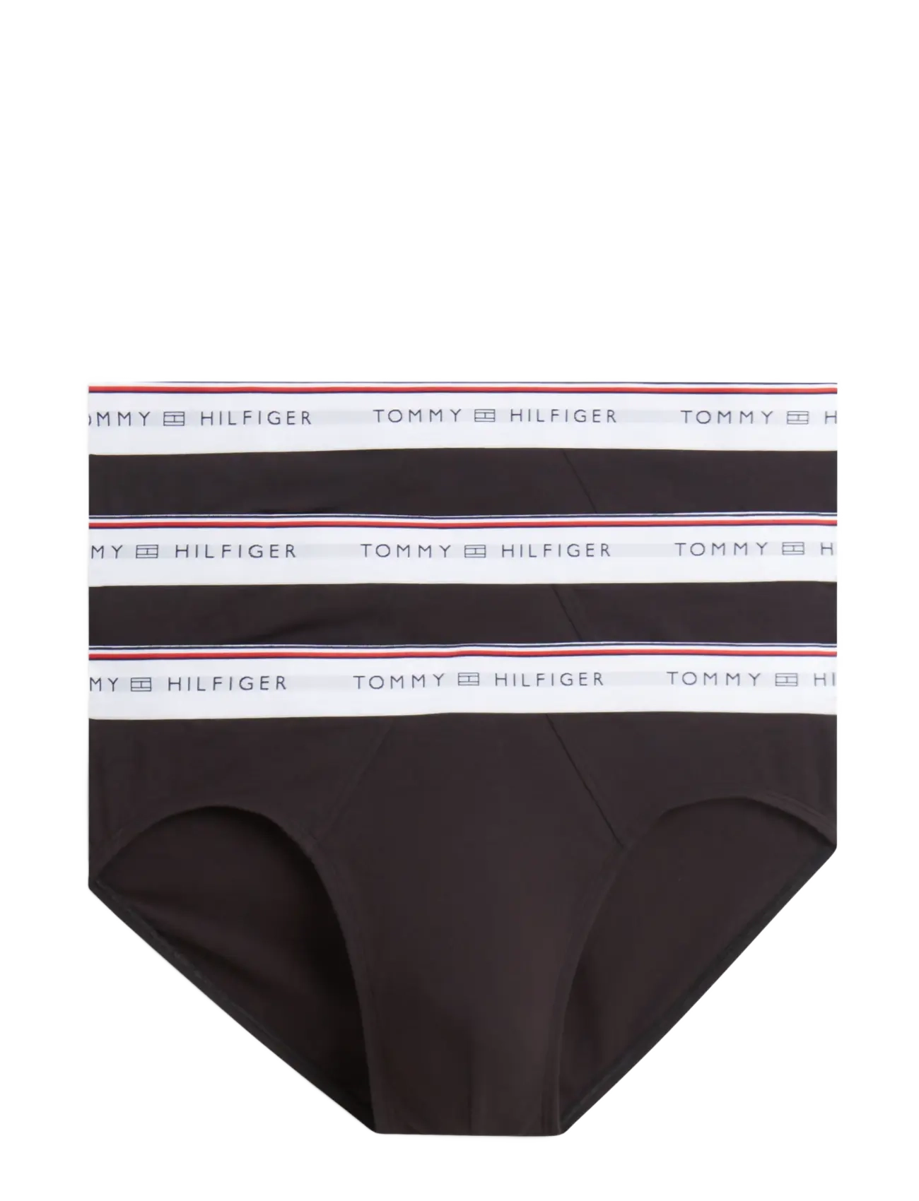 Tommy Hilfiger 3P BRIEF - Unterhosen - BLACK BLACK BLACK / black