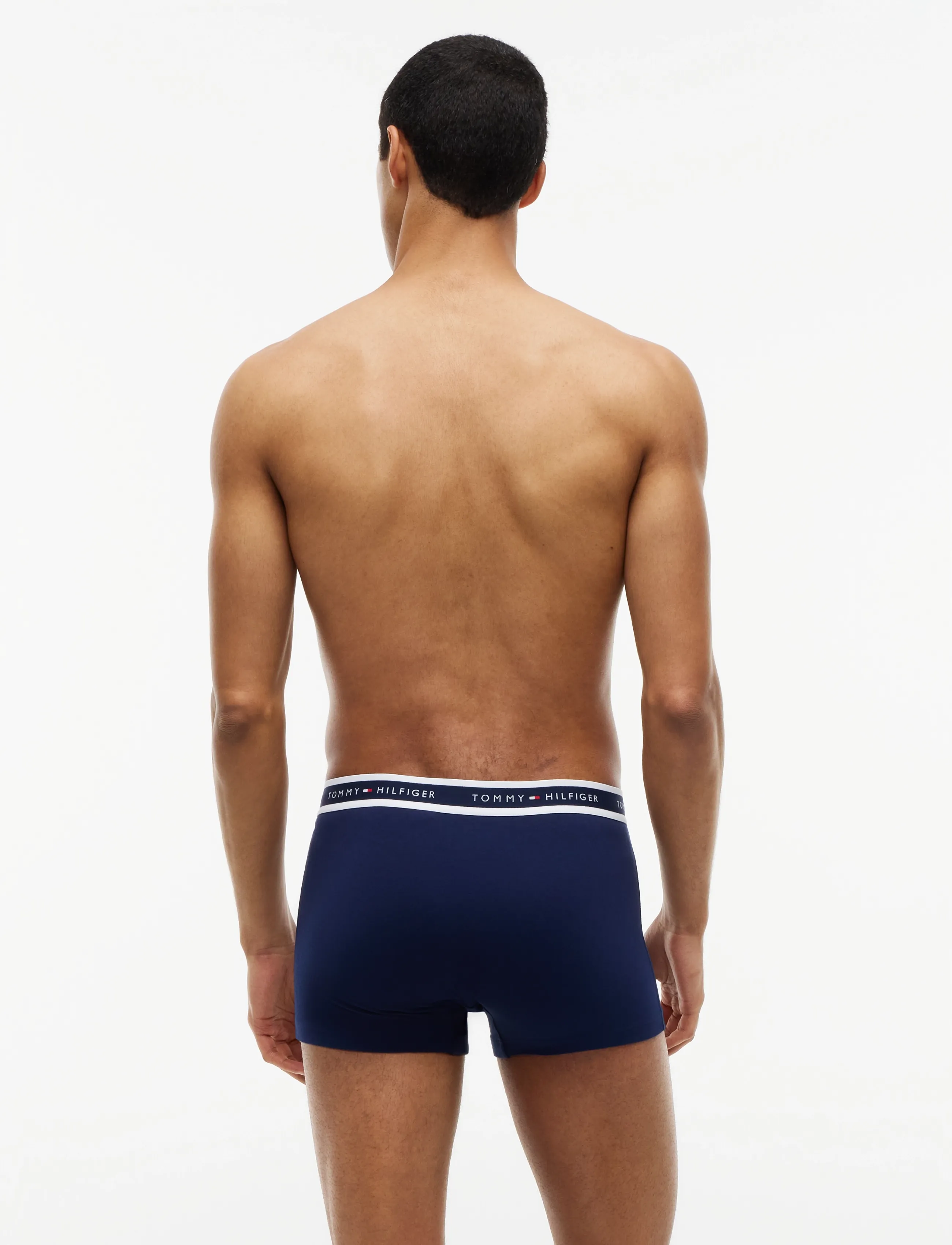 Tommy Hilfiger - 3P TRUNK - boxershorts - carbon navy alaska green minty grey - 4