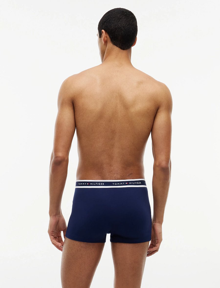 Tommy Hilfiger - 3P TRUNK - unterhosen im multipack - carbon navy noble blue medium red - 5