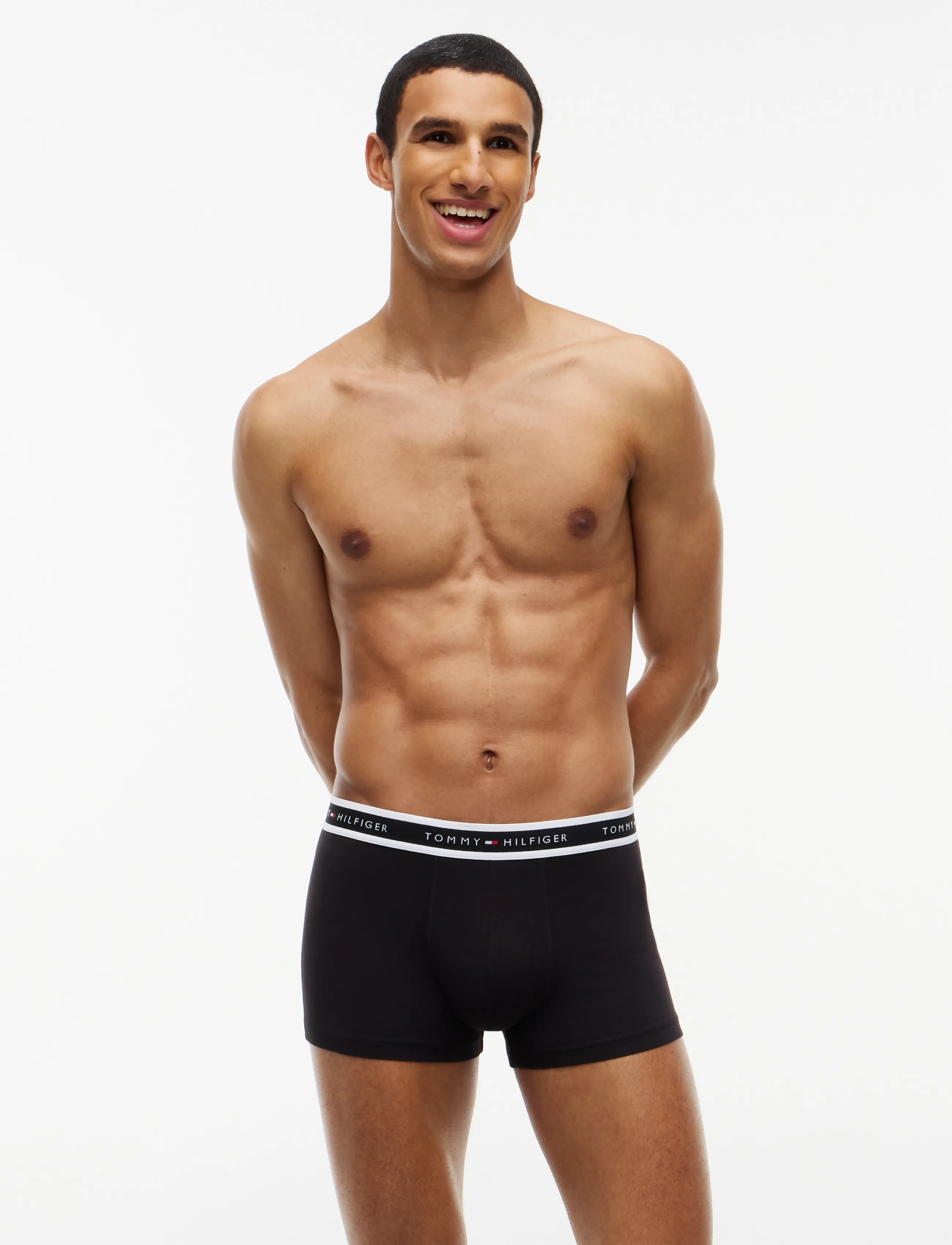 Tommy Hilfiger 3P TRUNK - Tommy Hilfiger - BLACK BLACK BLACK / black