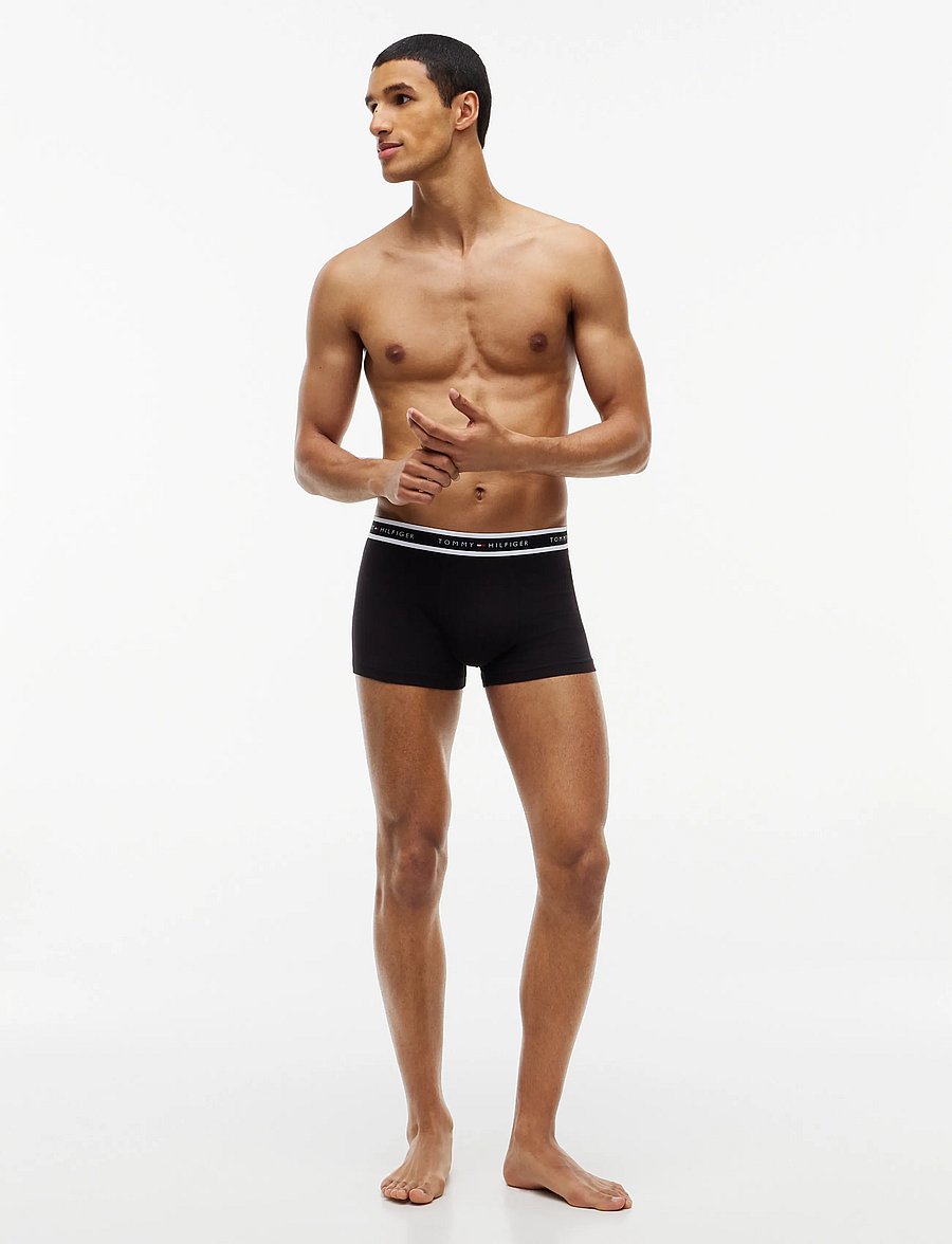 Tommy Hilfiger - 3P TRUNK - boxershorts - black black black - 2
