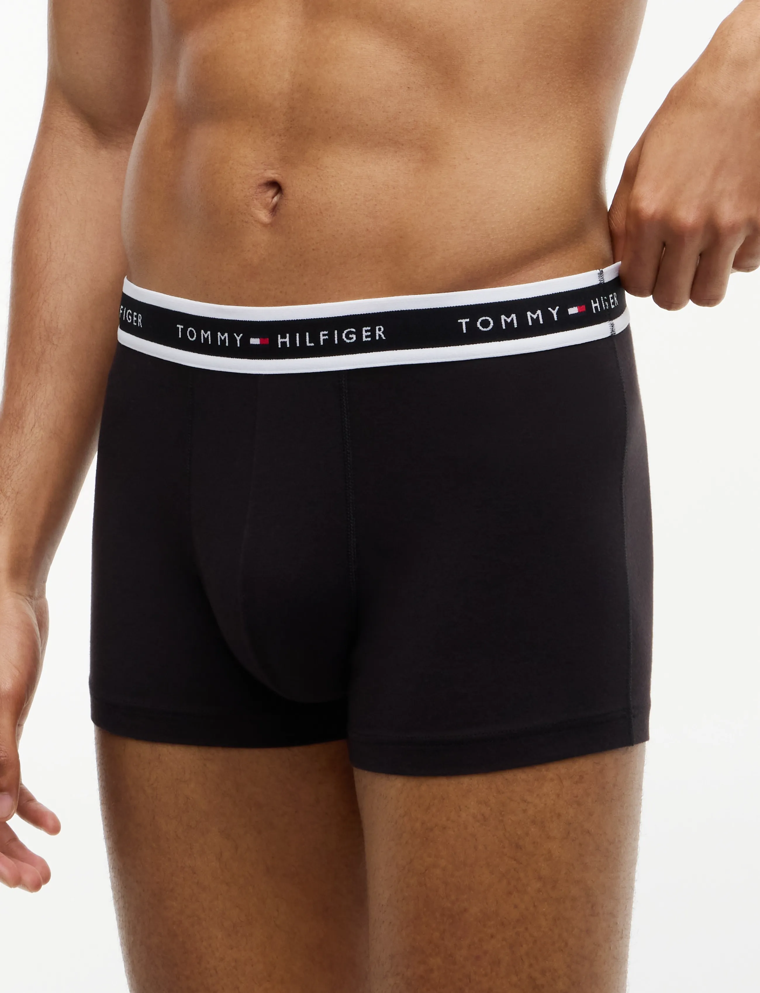 Tommy Hilfiger - 3P TRUNK - boxershorts - black black black - 3