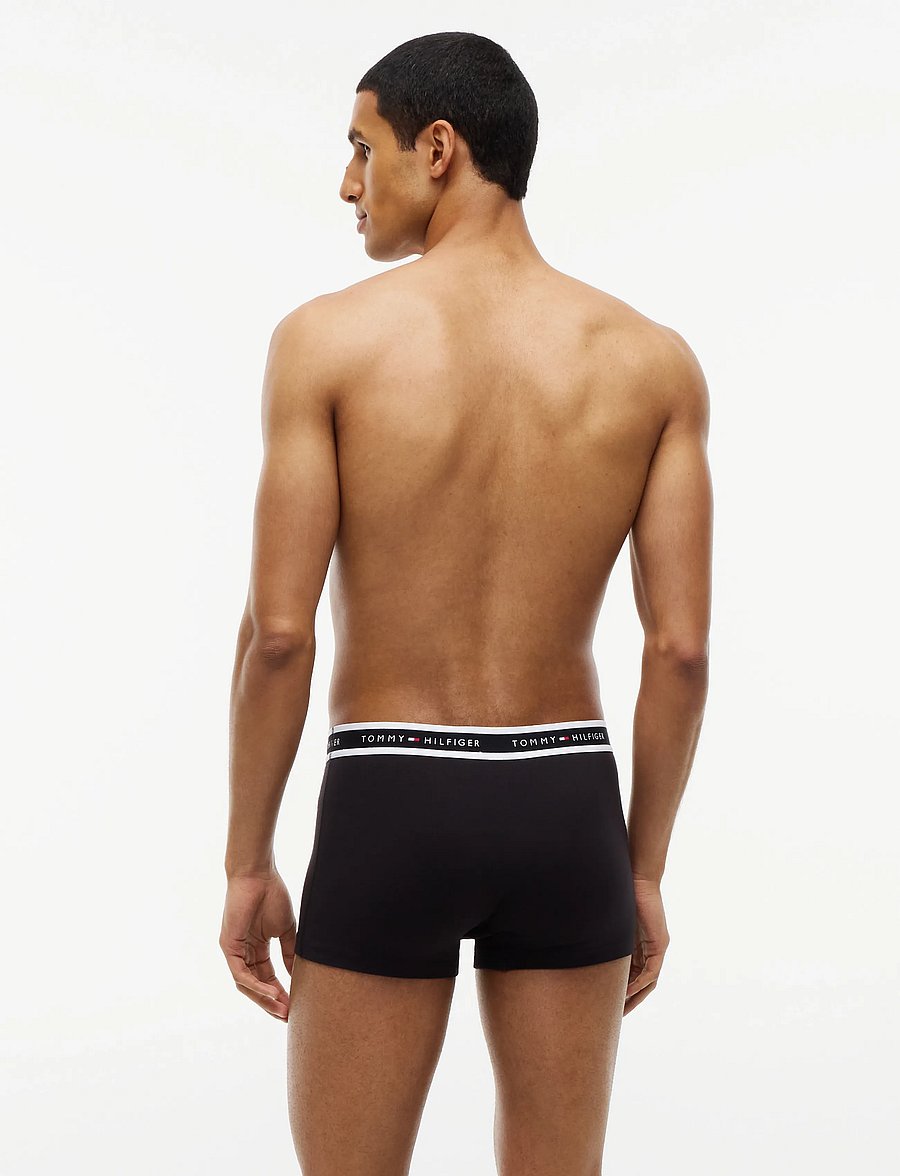 Tommy Hilfiger - 3P TRUNK - boxershorts - black black black - 4