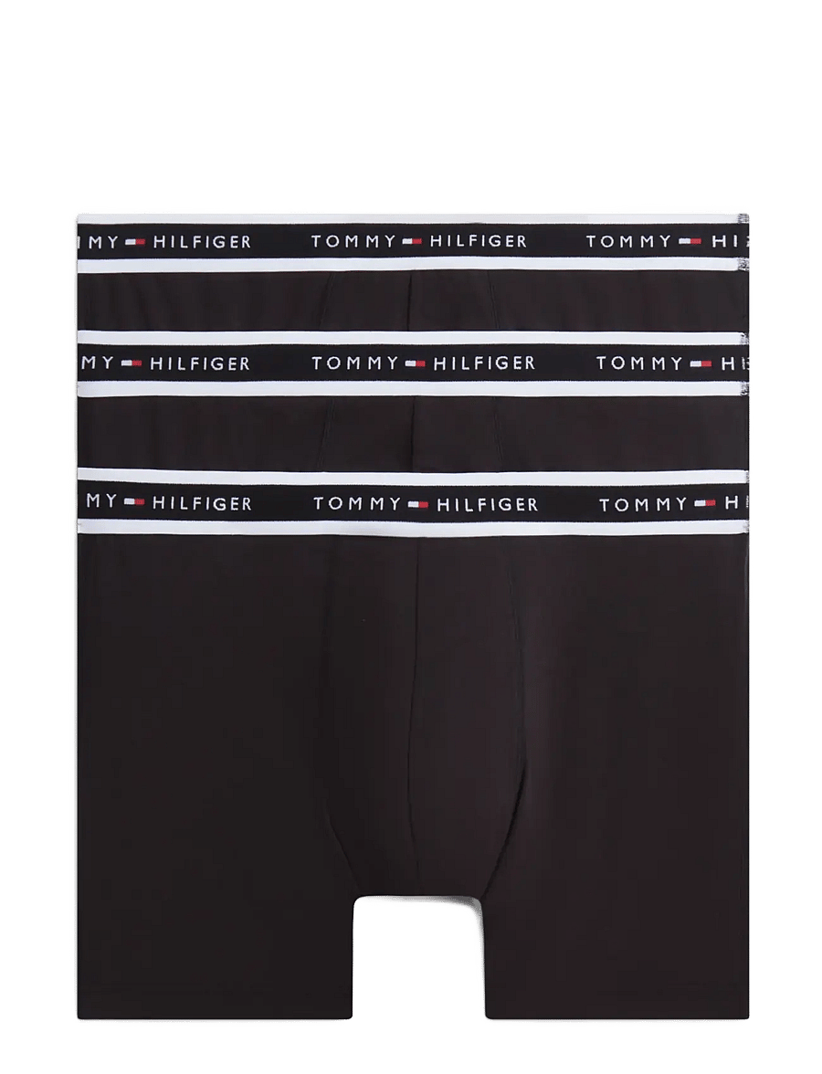Tommy Hilfiger - 3P BOXER BRIEF - enge boxershorts - black black black - 1