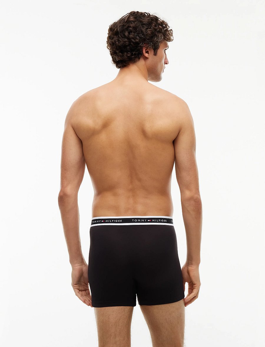Tommy Hilfiger - 3P BOXER BRIEF - enge boxershorts - black black black - 4