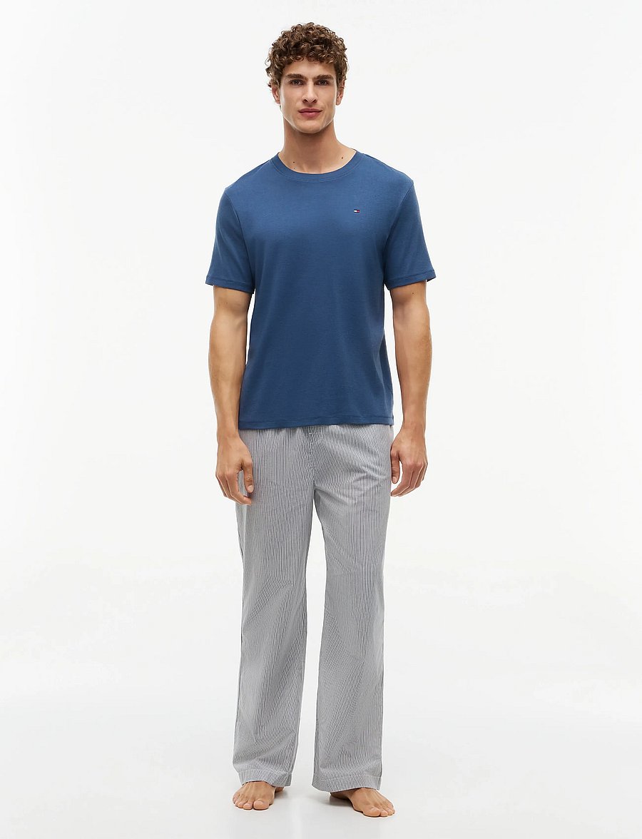 Tommy Hilfiger - SS TEE - pyjama - aegean sea - 4