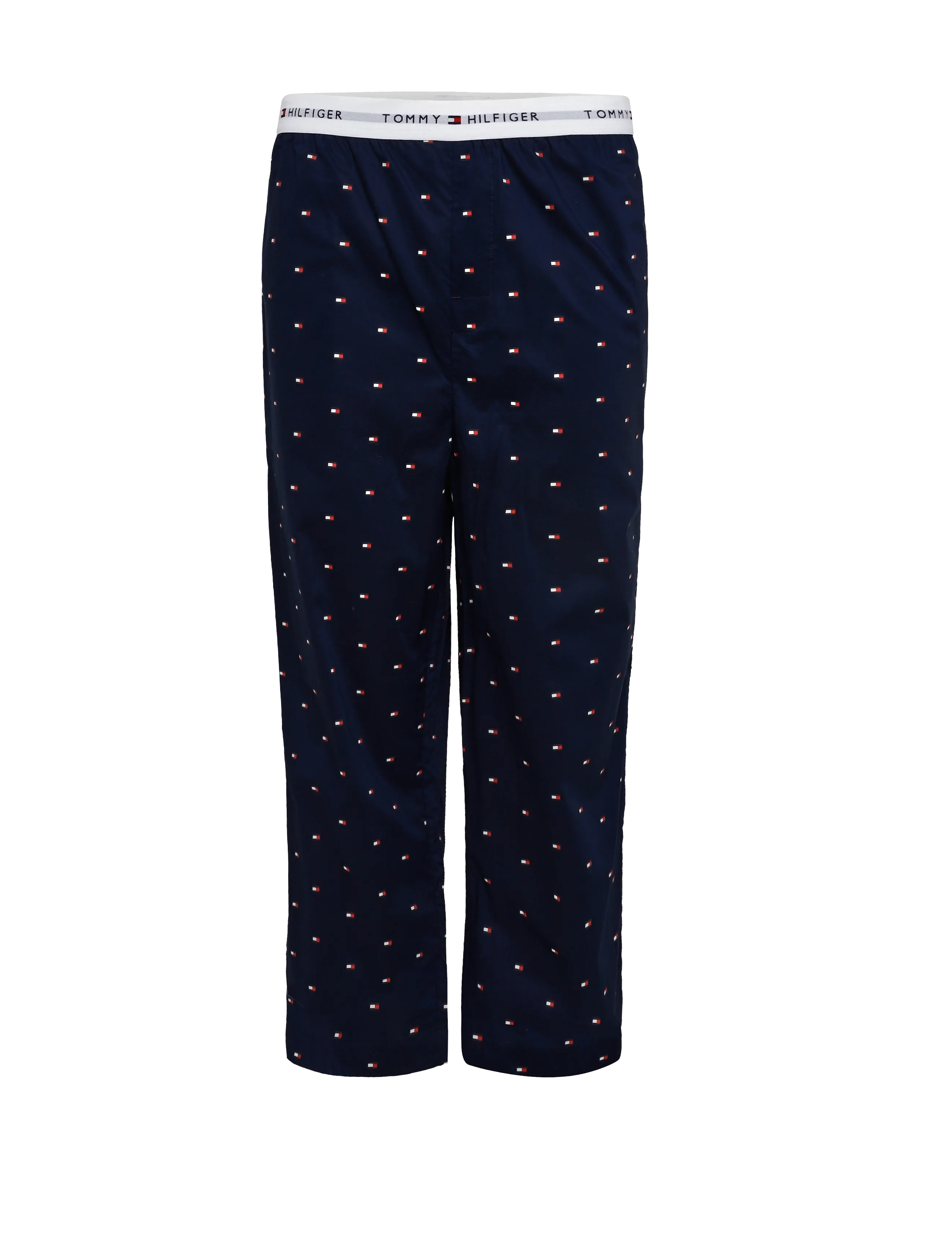 Tommy Hilfiger - LS WOVEN SET PRINT - nattøj sæt - carbon navy carbon navy flag aop - 3
