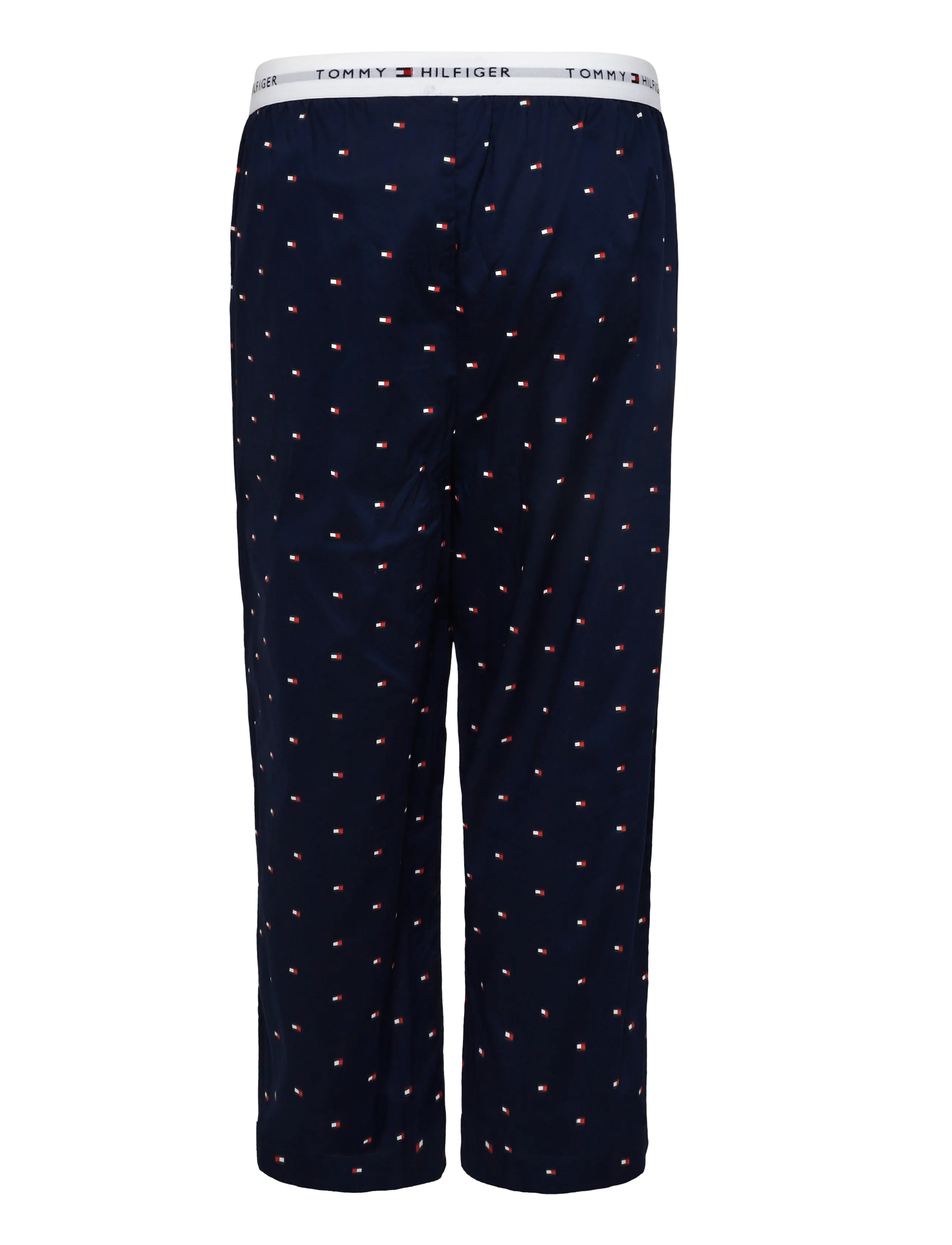 Tommy Hilfiger - LS WOVEN SET PRINT - nattøj sæt - carbon navy carbon navy flag aop - 4