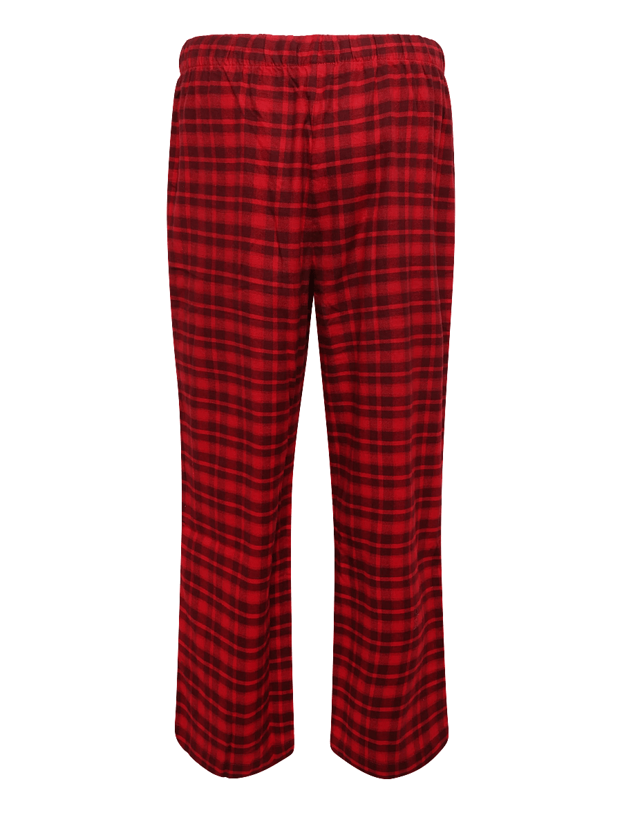 Tommy Hilfiger - FLANNEL PJ PANT SELF WB - natbukser - red tonal plaid - 2