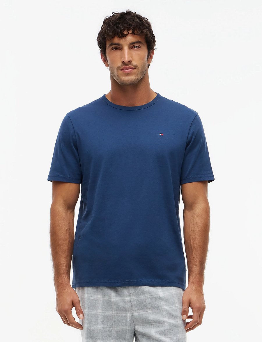 Tommy Hilfiger - FLANNEL PJ PANT SELF WB - natbukser - tonal heather plaid - 0