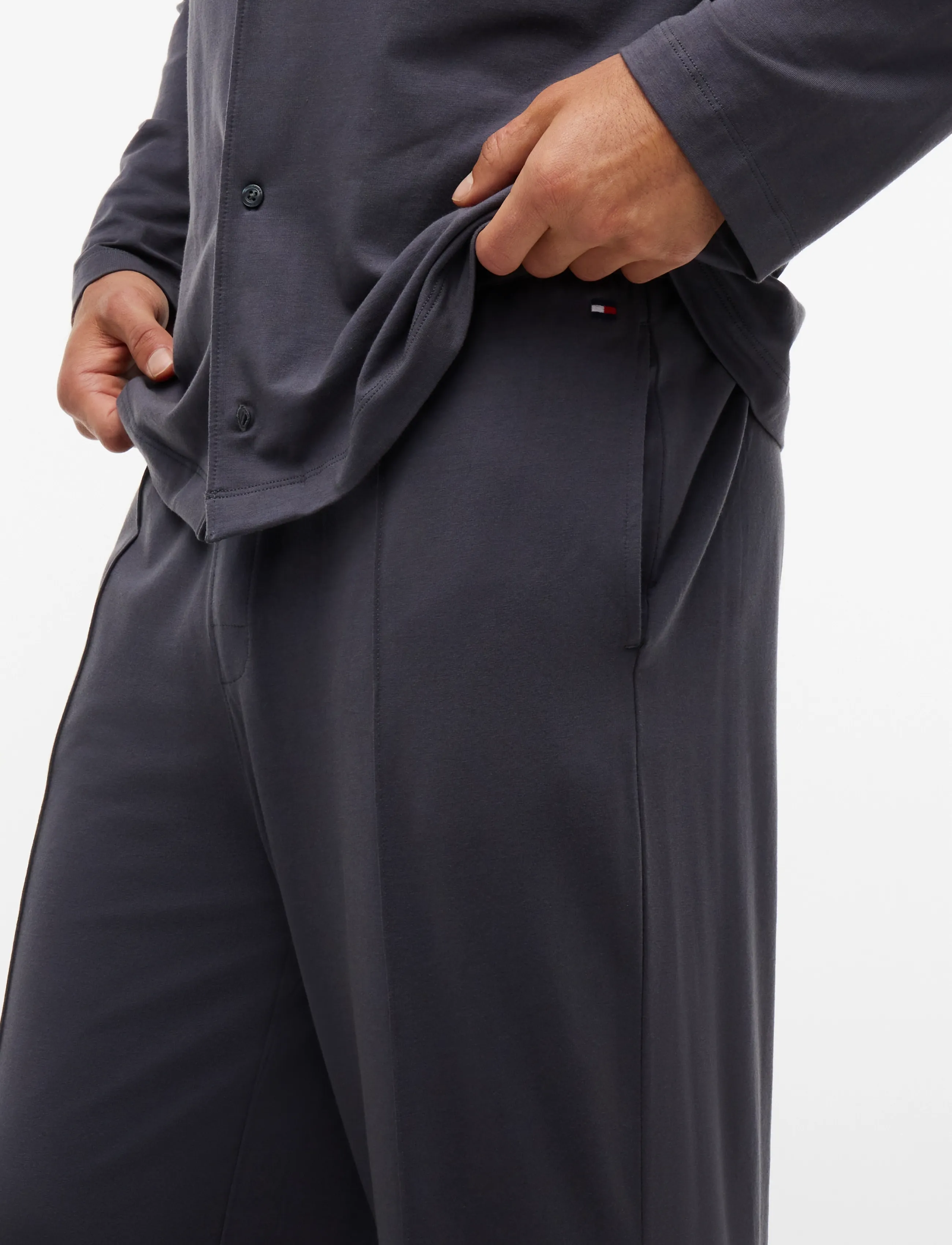 Tommy Hilfiger - MODAL PANT - pidžaamapüksid - dark ash - 4