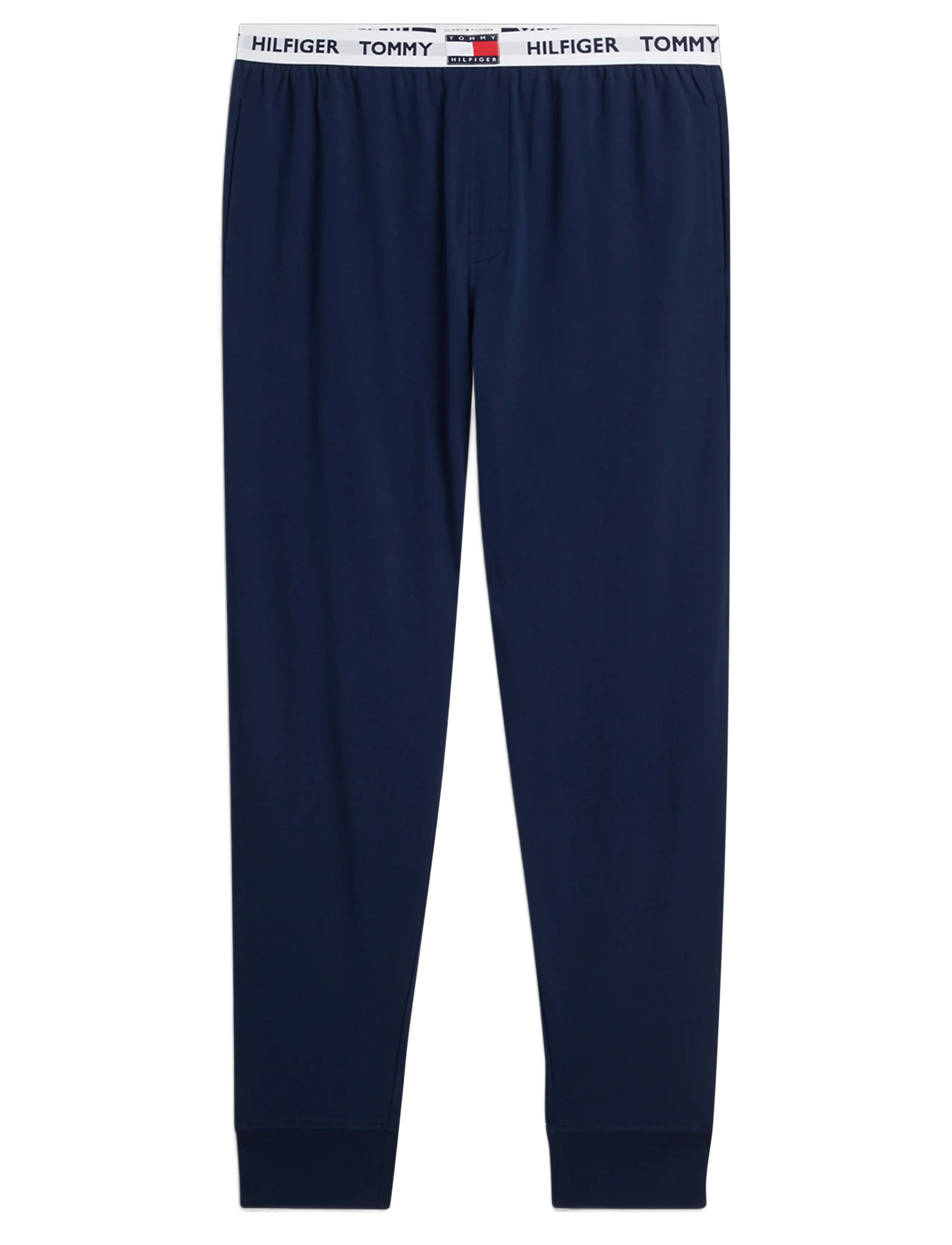Tommy Hilfiger - LS RUGBY PJ SET - pyjama sets - rwb yd stripe carbon navy - 4