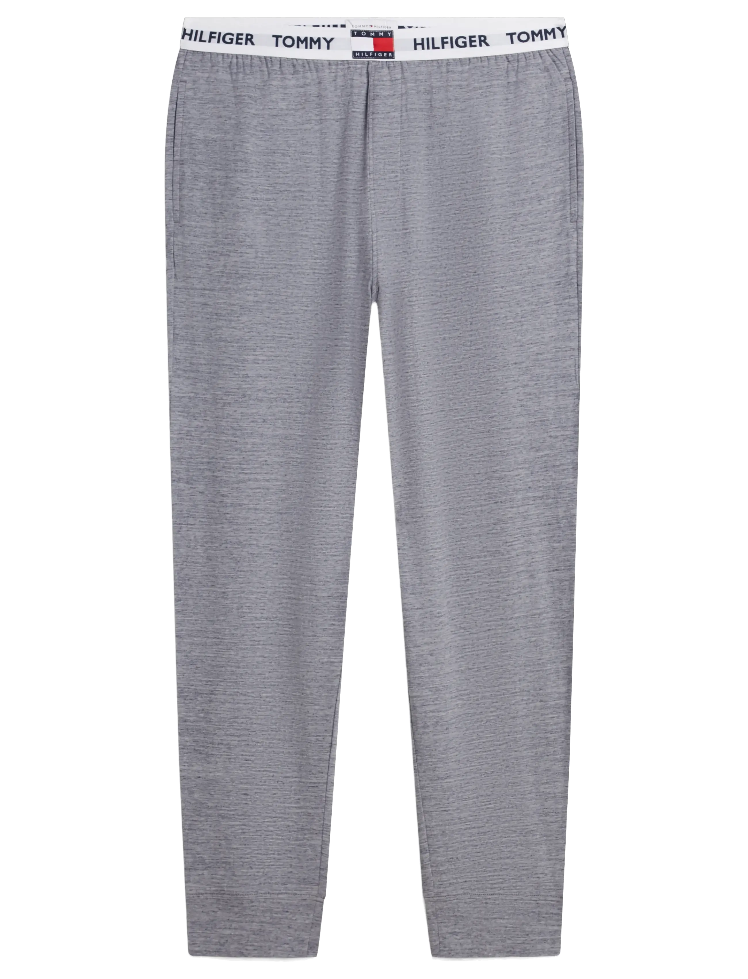 Tommy Hilfiger - LS RUGBY PJ SET - pidžaamakomplektid - green yd stripe mid grey heather - 4