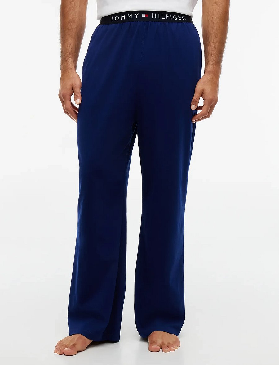 Tommy Hilfiger - JERSEY PJ PANT WB - pidžaamapüksid - rich navy - 0