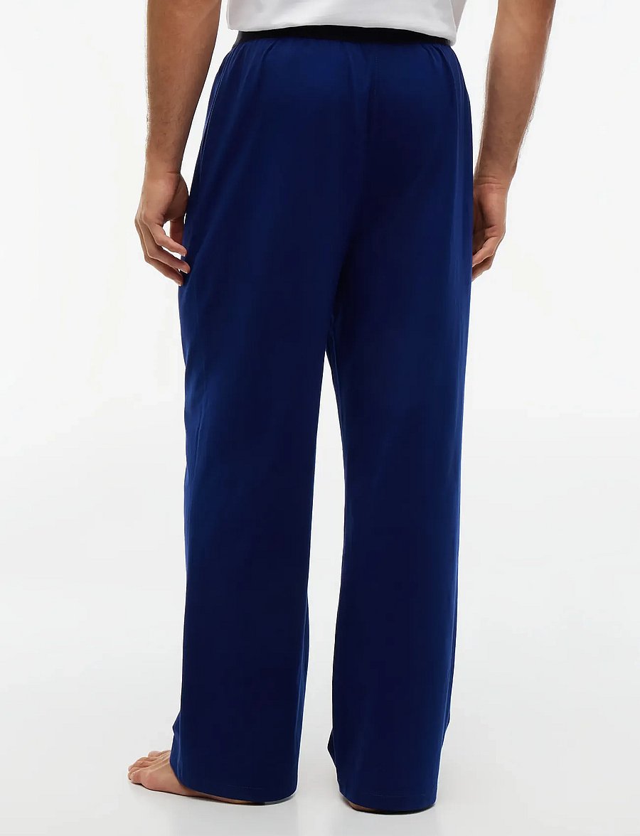 Tommy Hilfiger - JERSEY PJ PANT WB - pidžaamapüksid - rich navy - 2