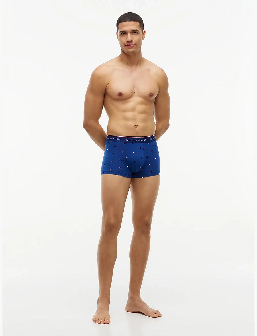 Tommy Hilfiger - 3P TRUNK PRINT + - orn grn opul blu flag burg flag - 2
