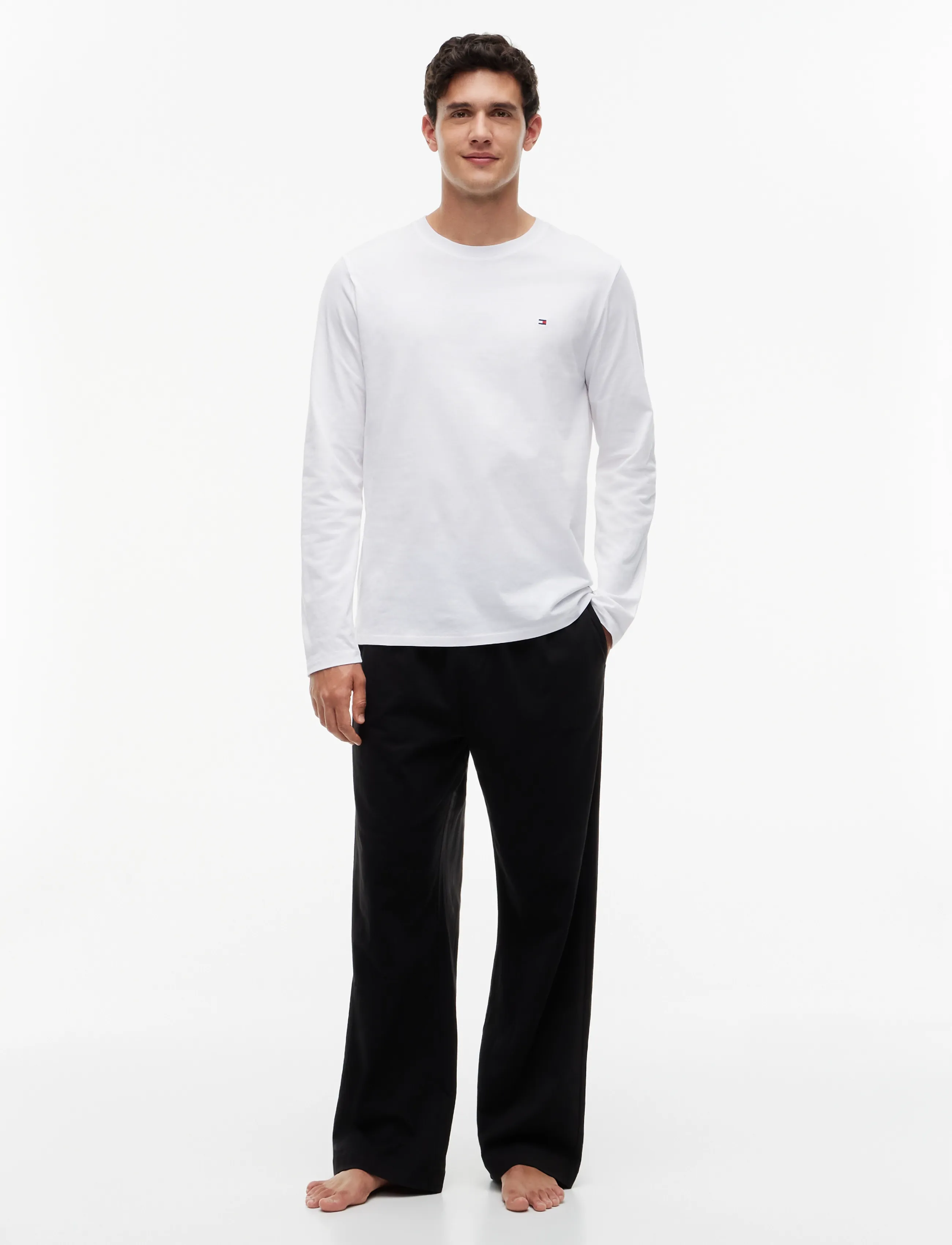 TOMMY HILFIGER Ls Jersey Set Solid pyjamas & nattlinnen herr – bild 2