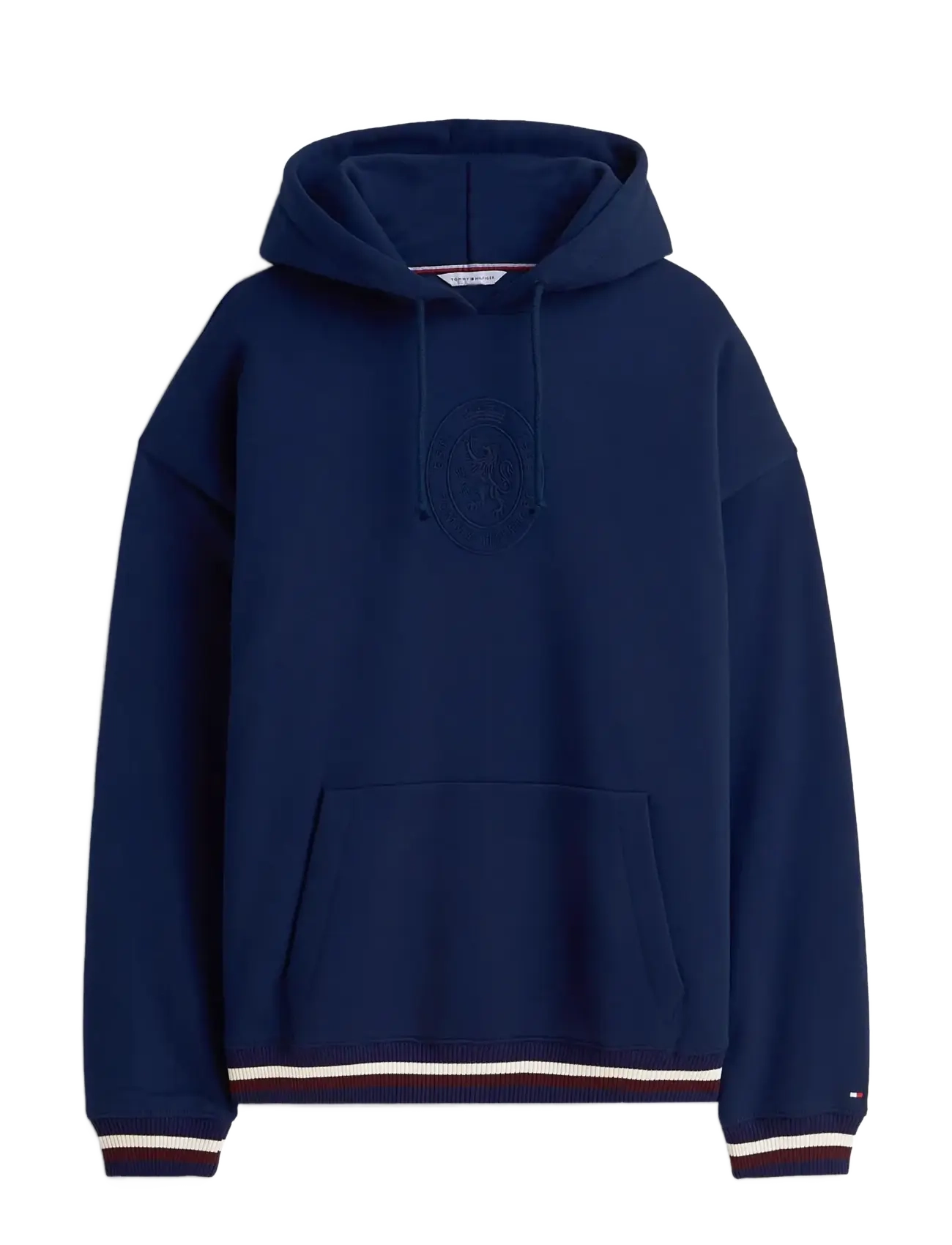 Tommy Hilfiger - OH HOODIE - kapuutsiga pusad - carbon navy - 1